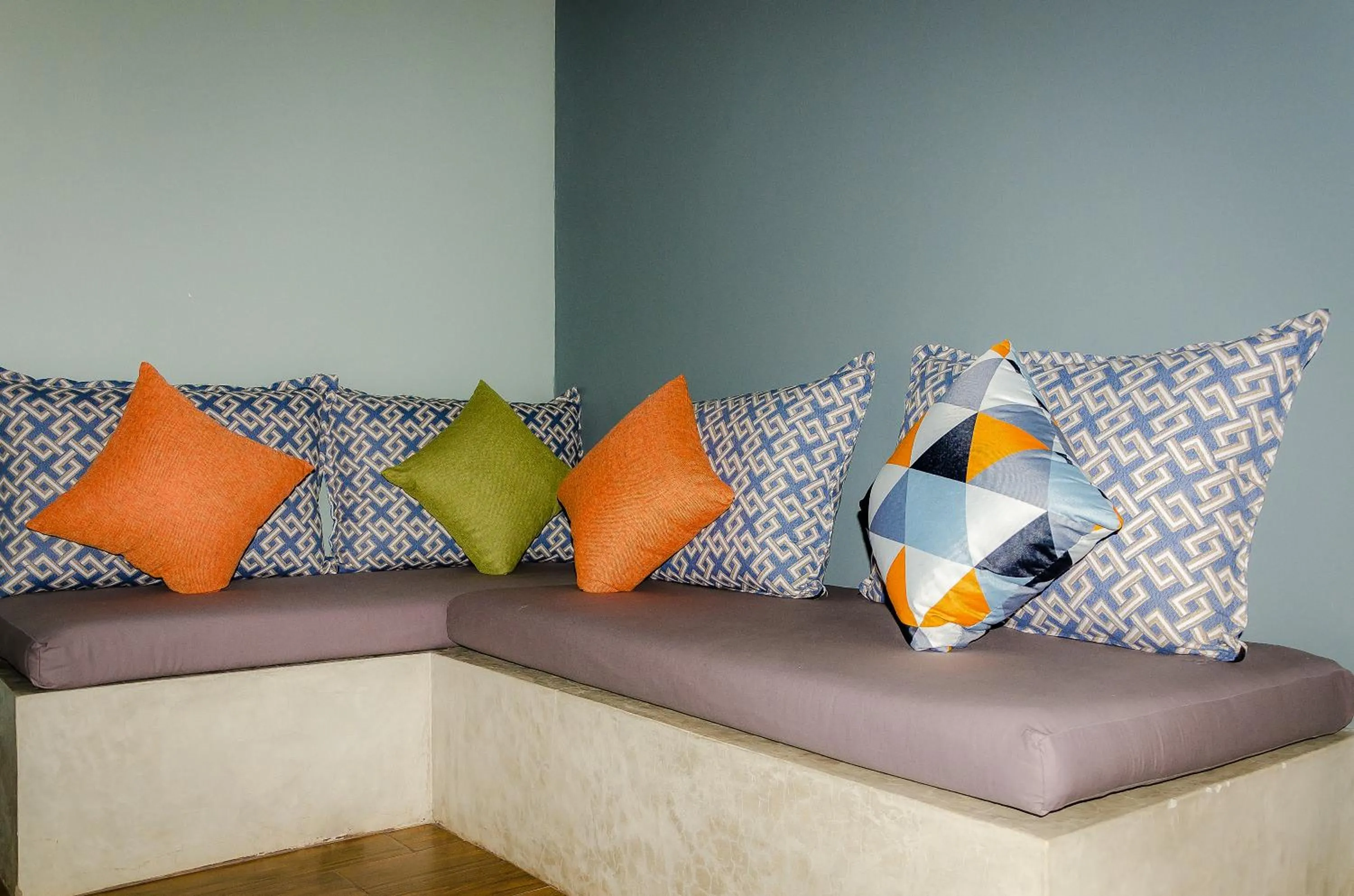 Seating area in Emburara Farm Lodge