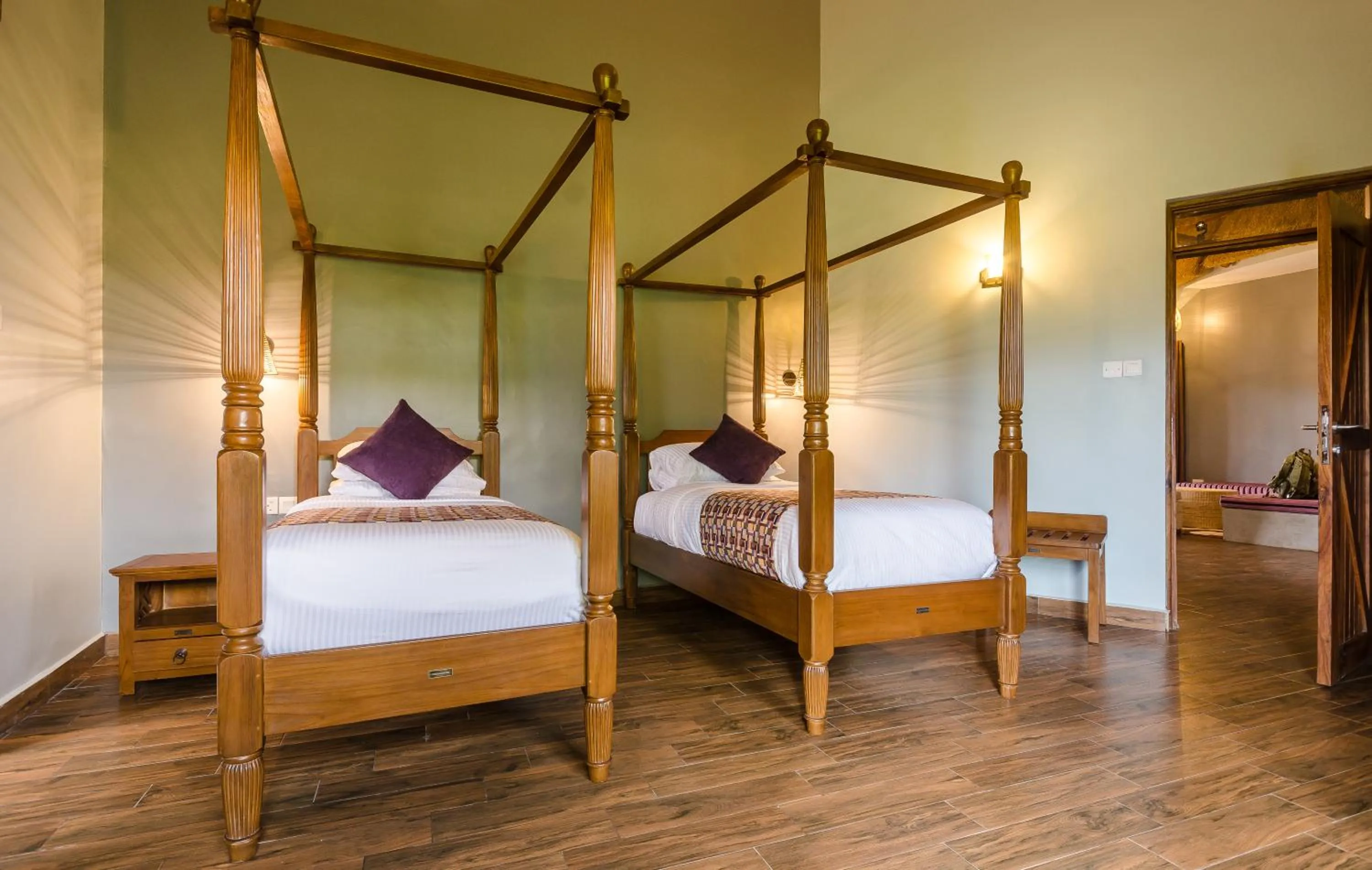 Bedroom, Bed in Emburara Farm Lodge