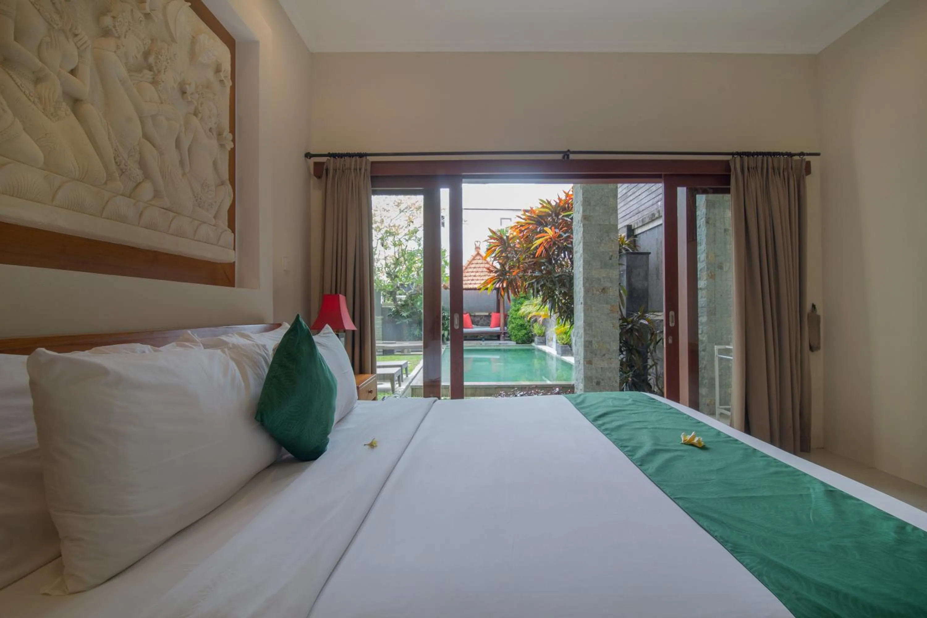 Bedroom, Bed in Villa Verano at Echo Beach Canggu