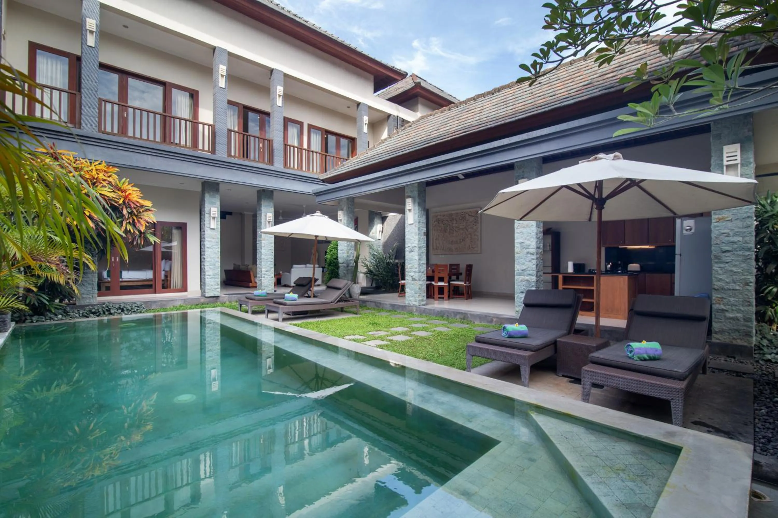 Swimming pool in Villa Verano at Echo Beach Canggu