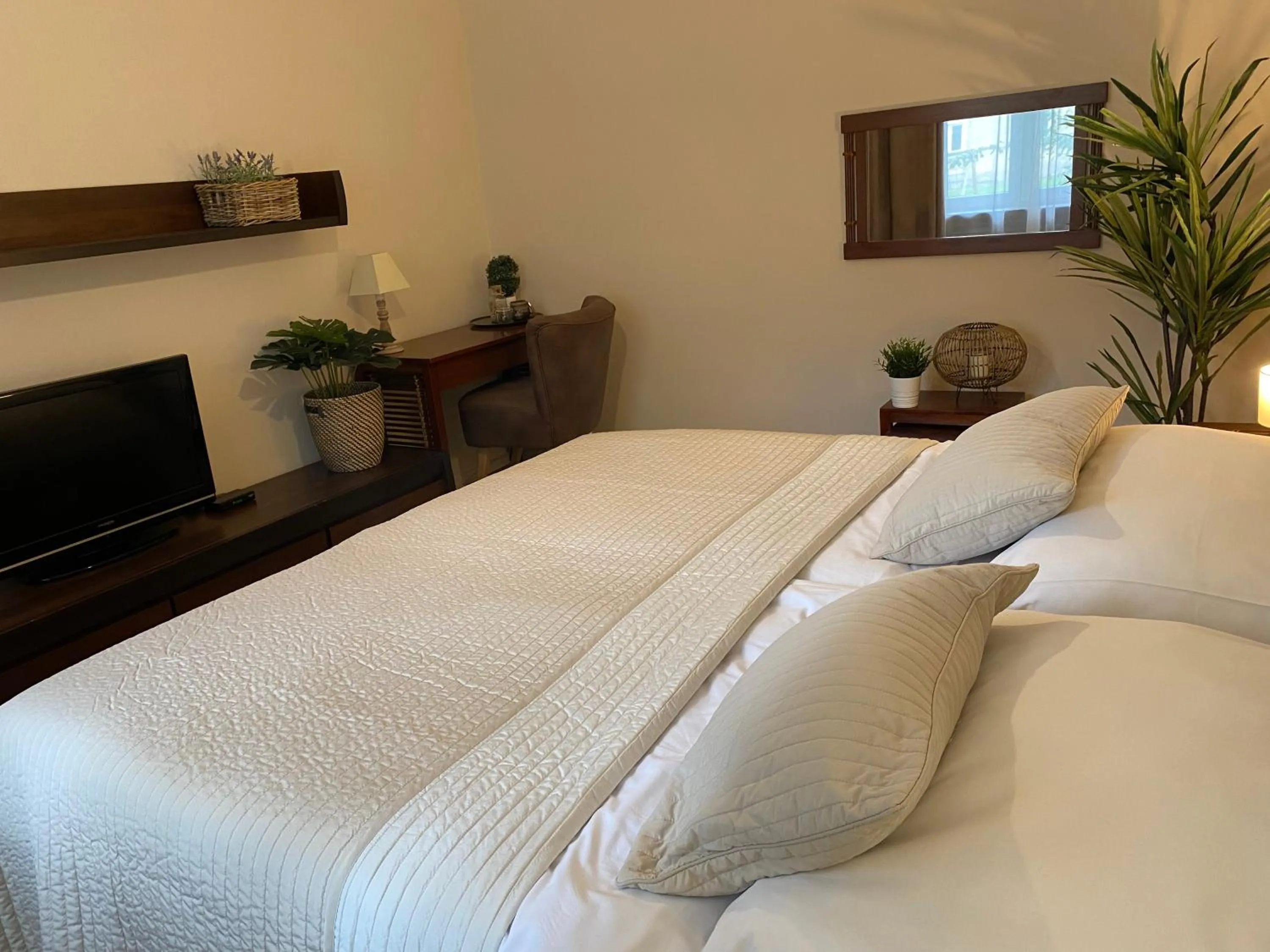 Bed in STING Apartments Havířov