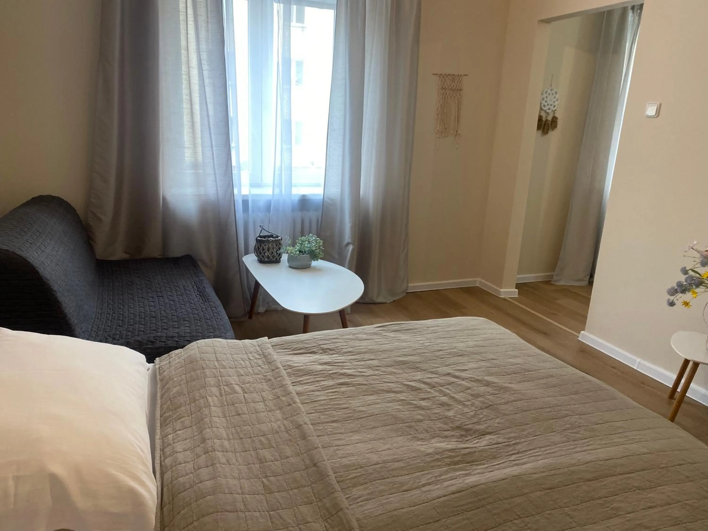 Bed in STING Apartments Havířov