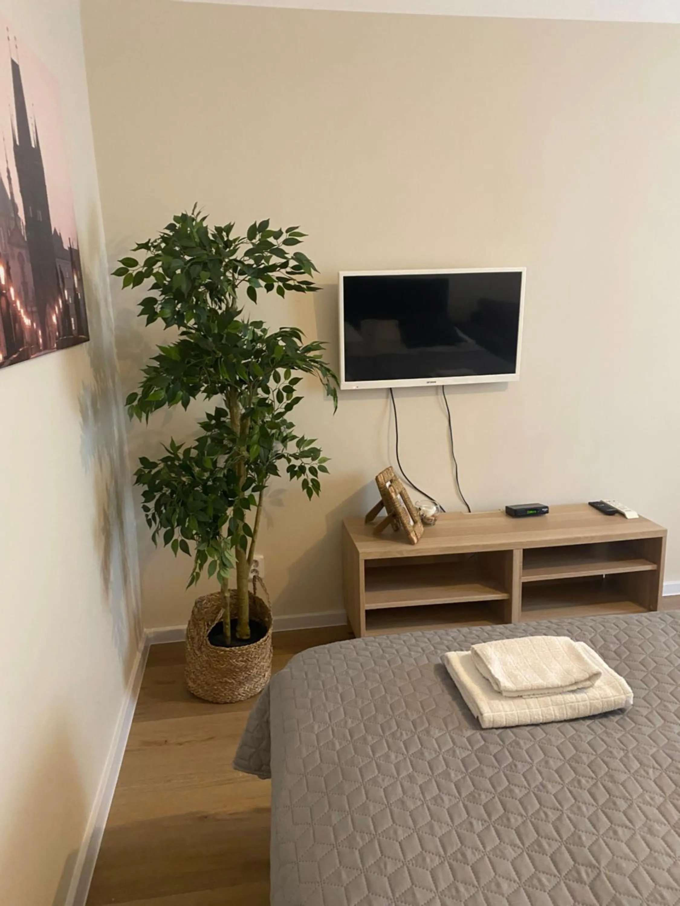 Bed in STING Apartments Havířov