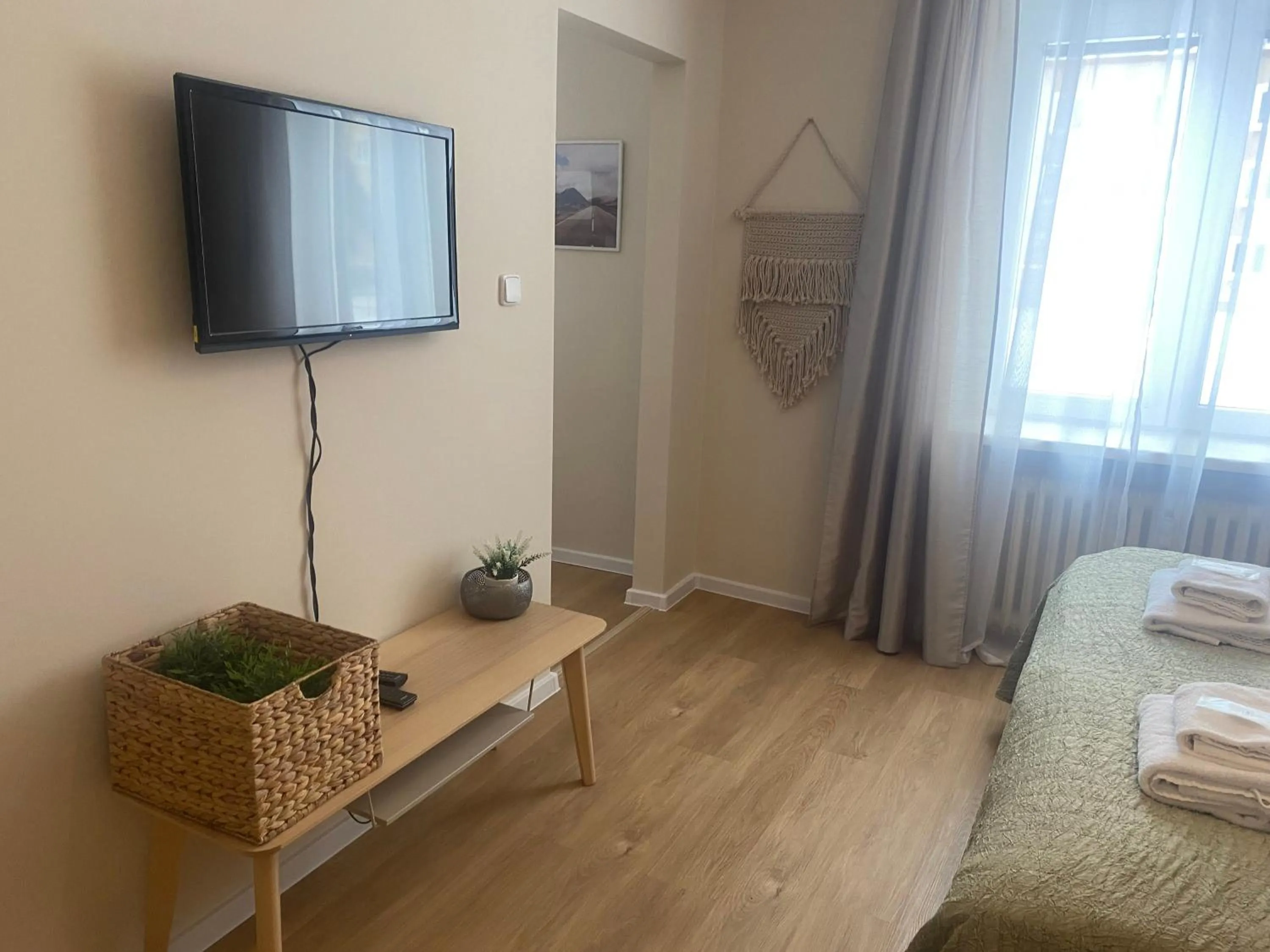 Bed in STING Apartments Havířov