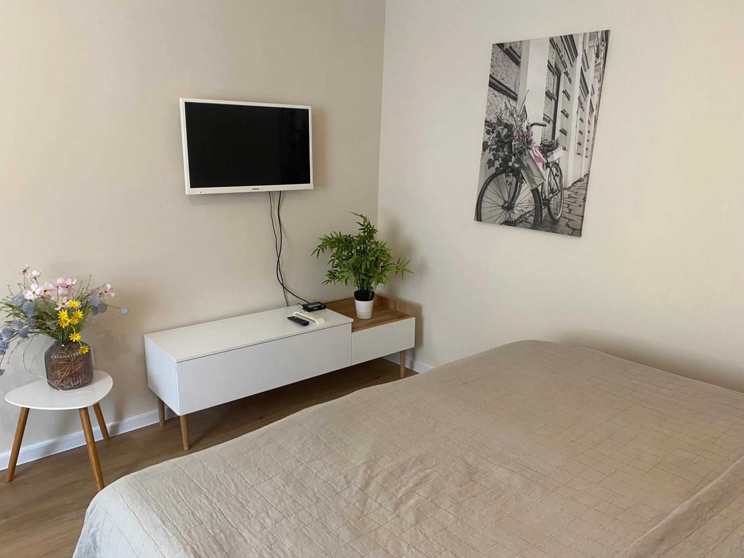 Bed in STING Apartments Havířov