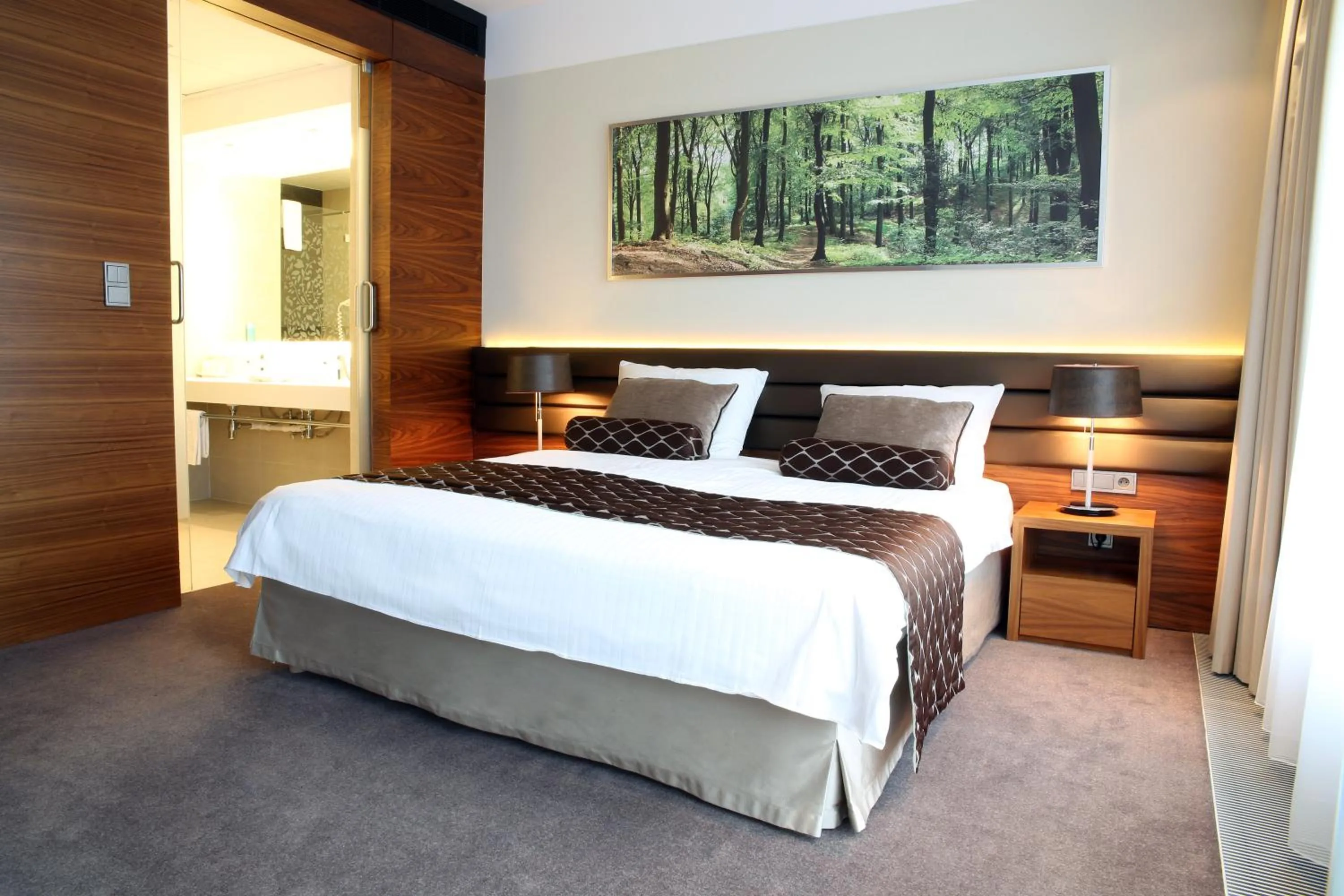 Decorative detail, Bed in Hotel Narvil Conference & Spa