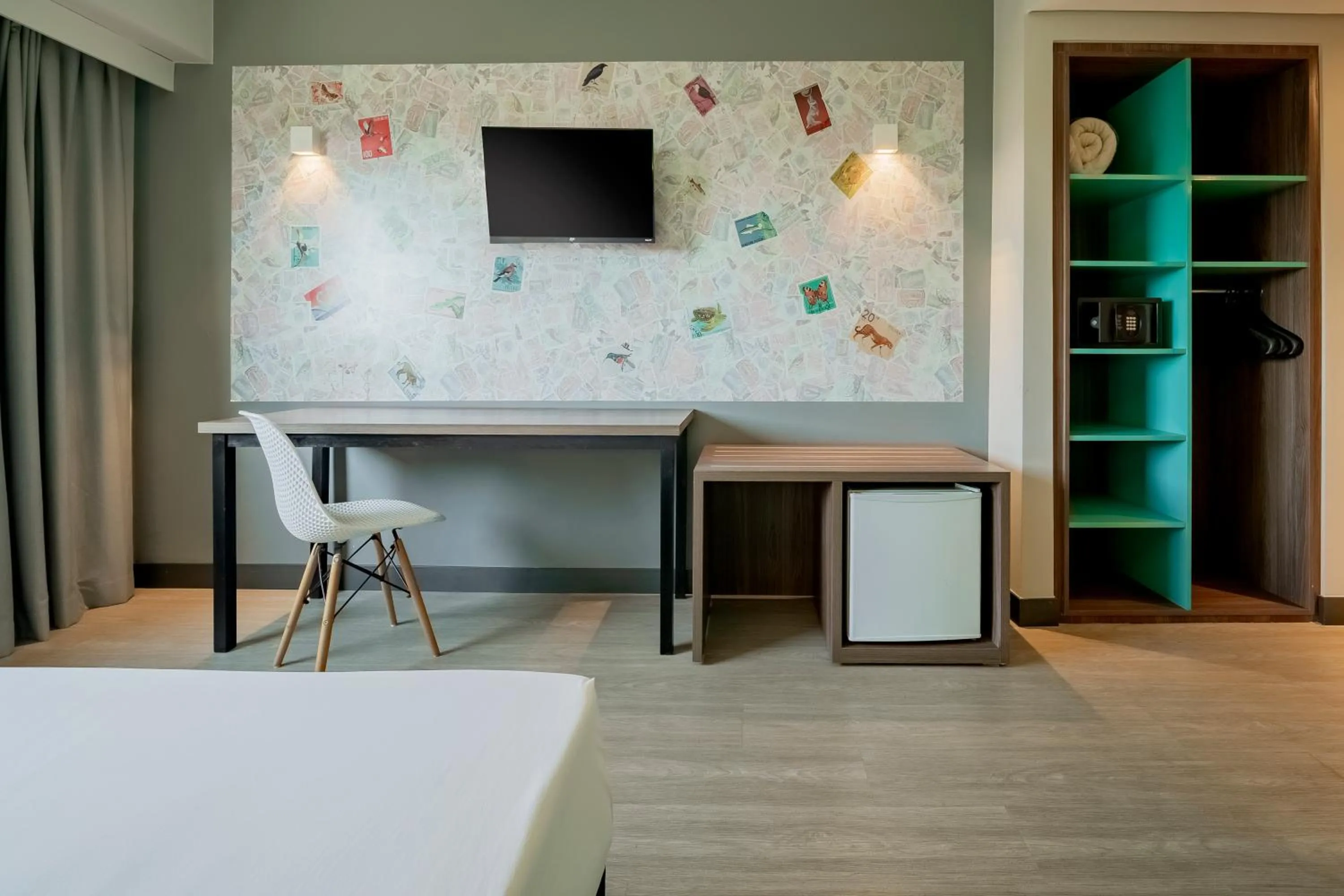 Bedroom, Bed in ibis Styles Sorocaba Santa Rosalia