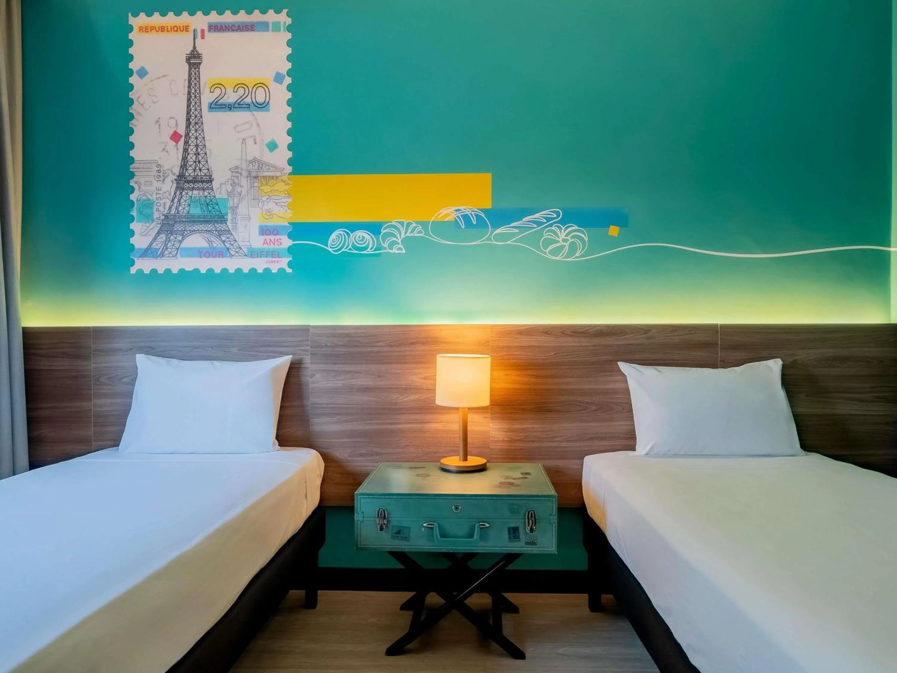 Bedroom, Bed in ibis Styles Sorocaba Santa Rosalia