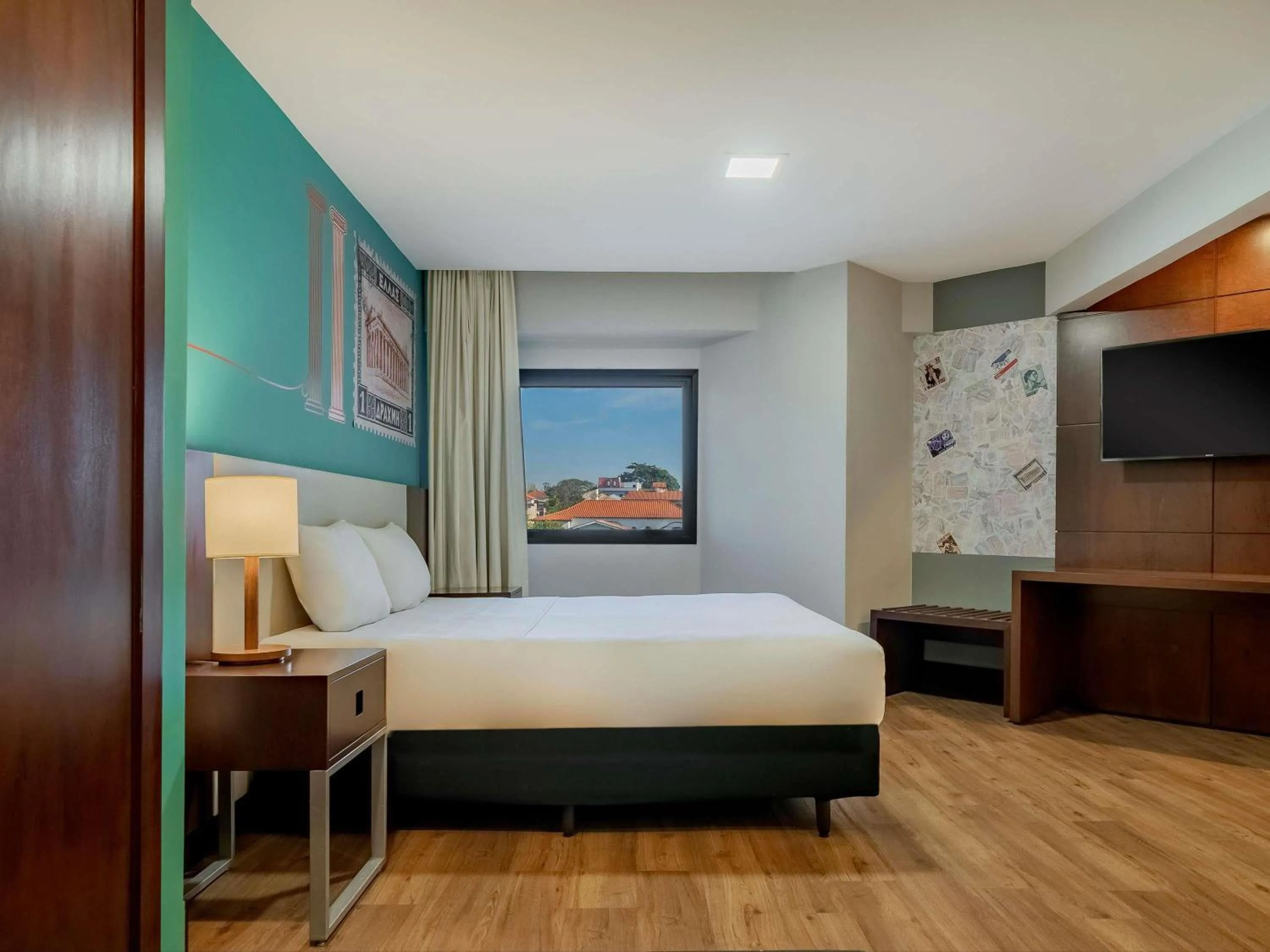 Bedroom, Bed in ibis Styles Sorocaba Santa Rosalia