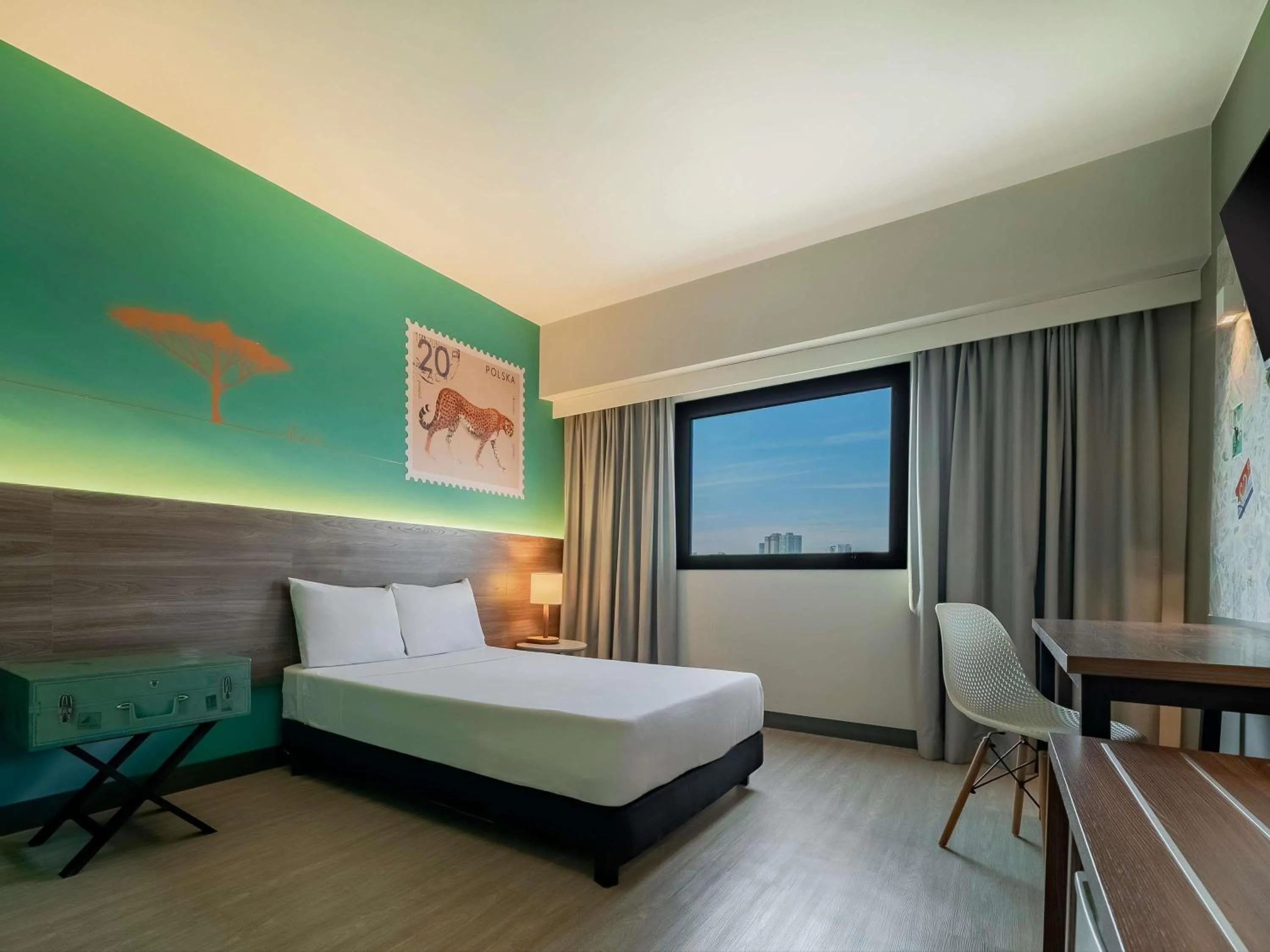 Bedroom, Bed in ibis Styles Sorocaba Santa Rosalia