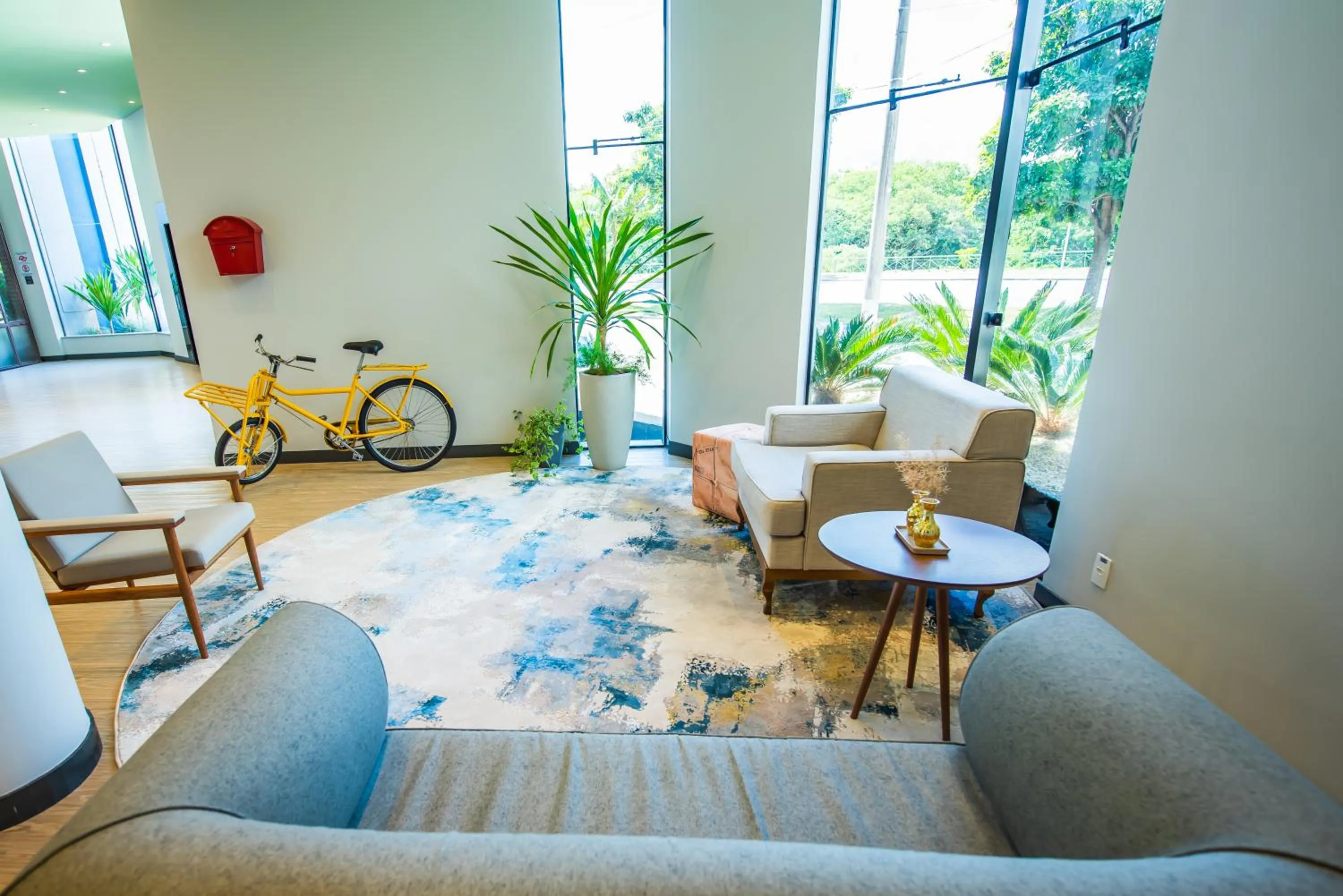 Lobby or reception in ibis Styles Sorocaba Santa Rosalia