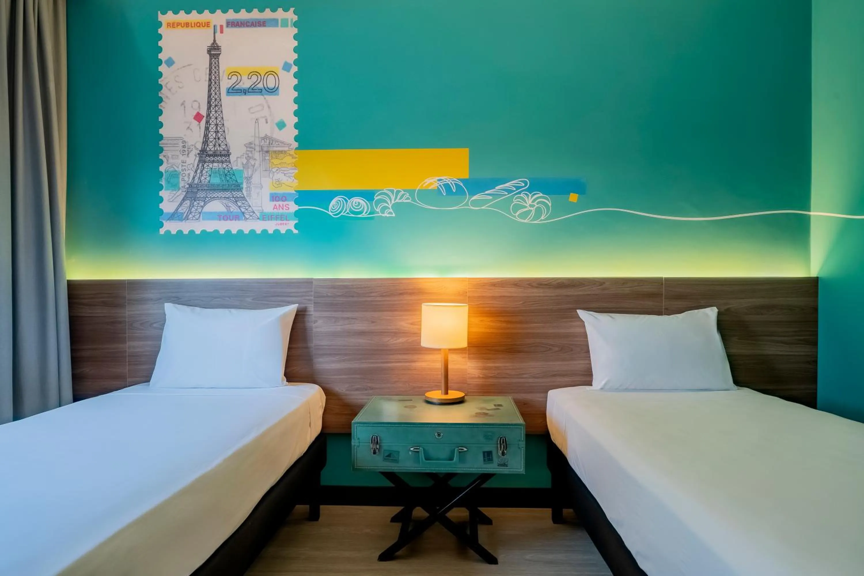 Bedroom, Bed in ibis Styles Sorocaba Santa Rosalia