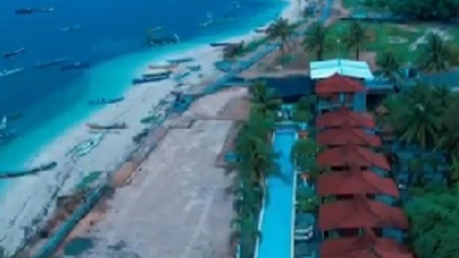 Beach in Panorama Ekas