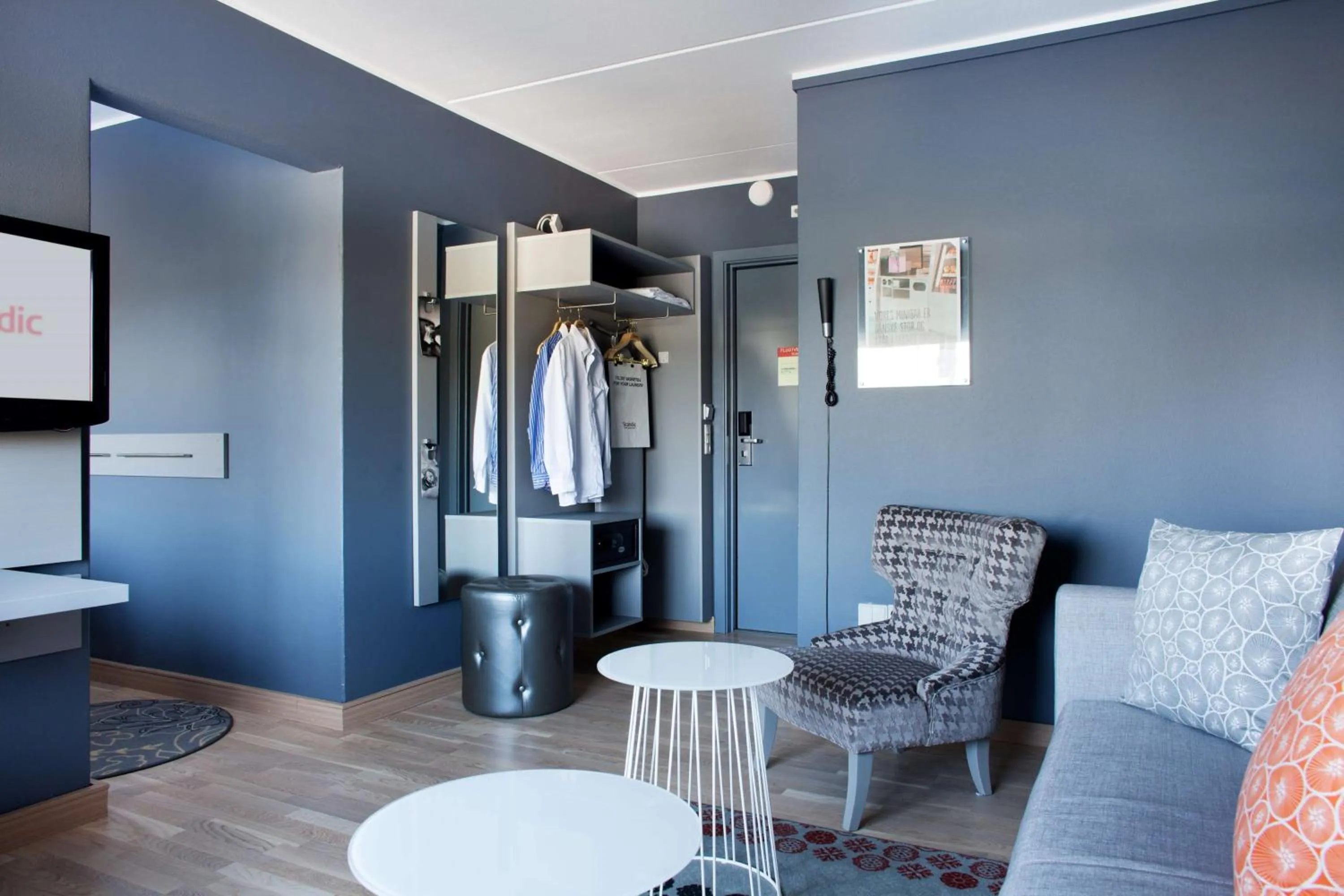 Bedroom in Scandic Kolding