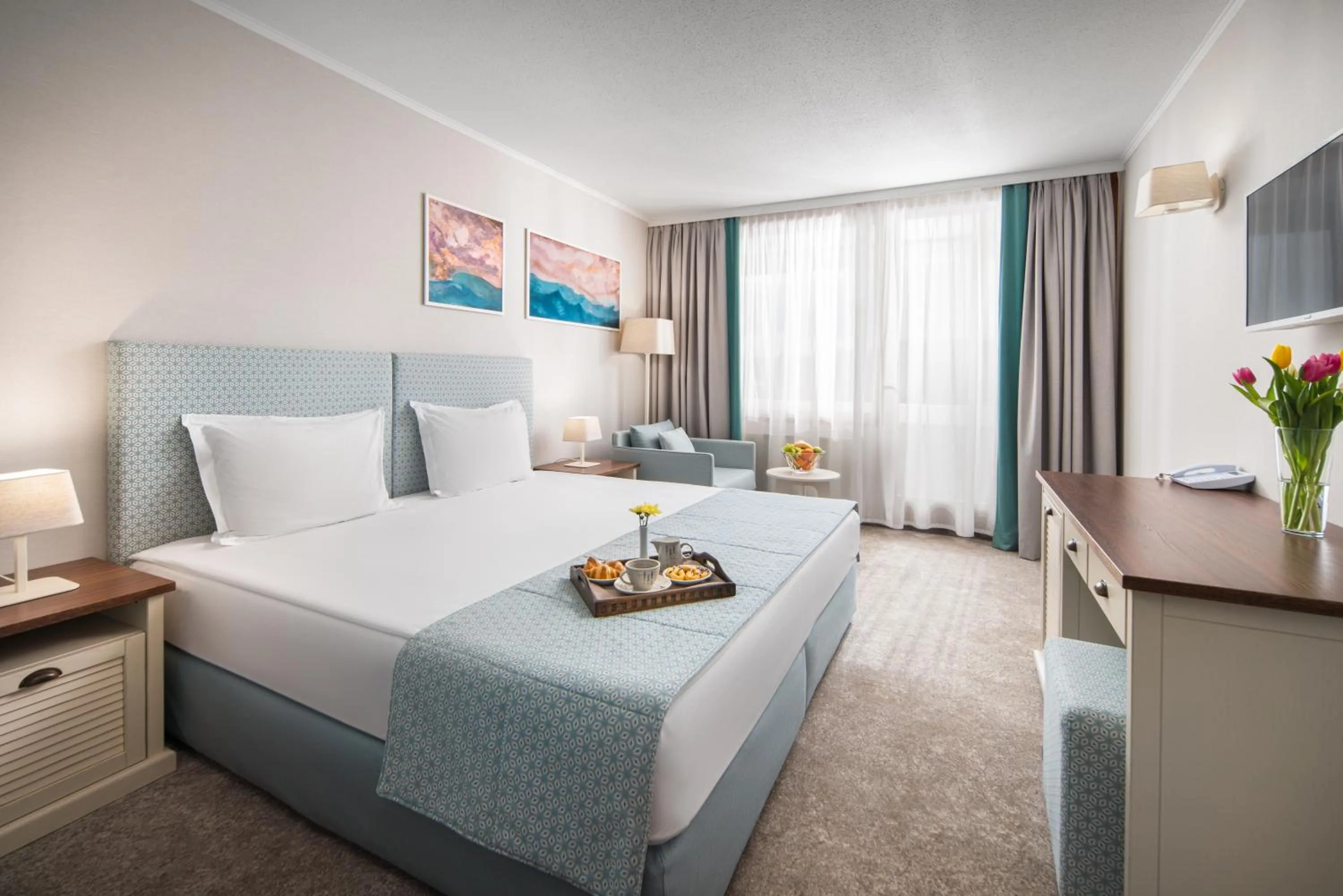 Bedroom, Bed in Interhotel Sandanski