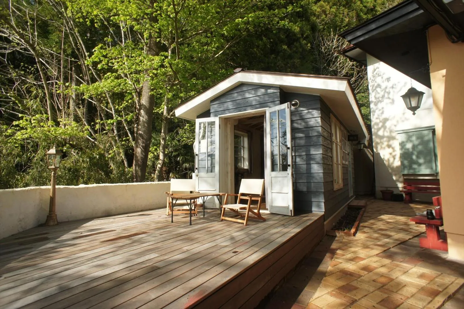 Balcony/Terrace in Saku Cafe
