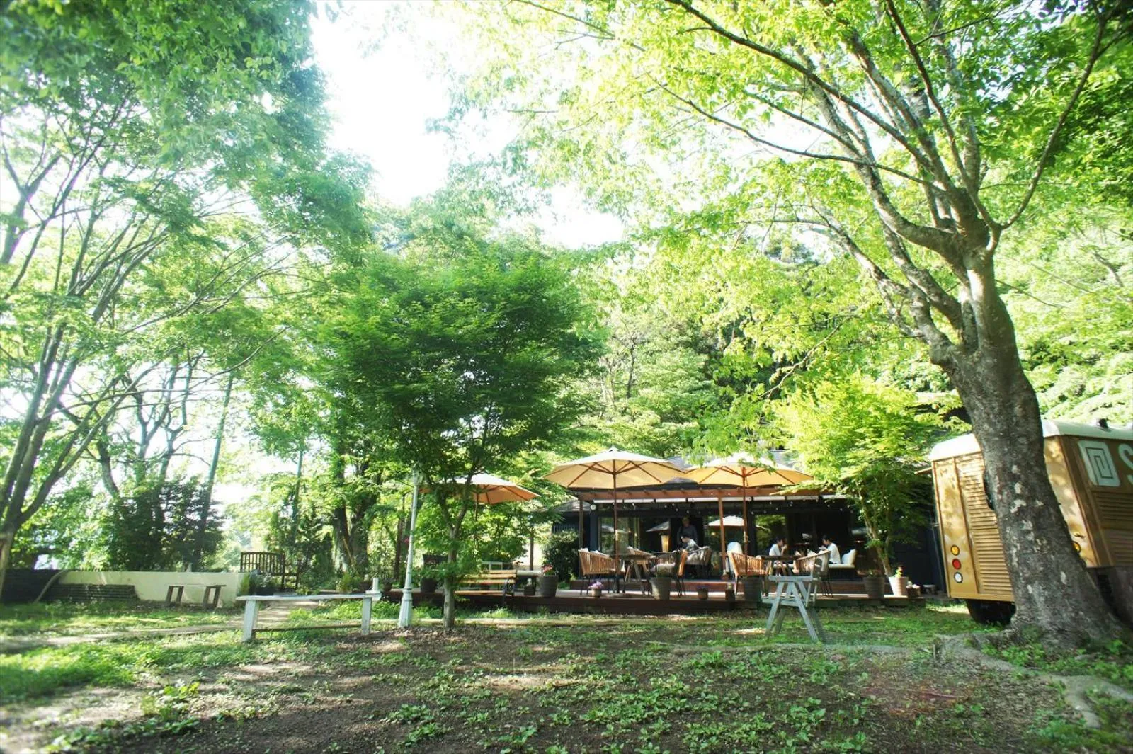 Property building in Saku Cafe