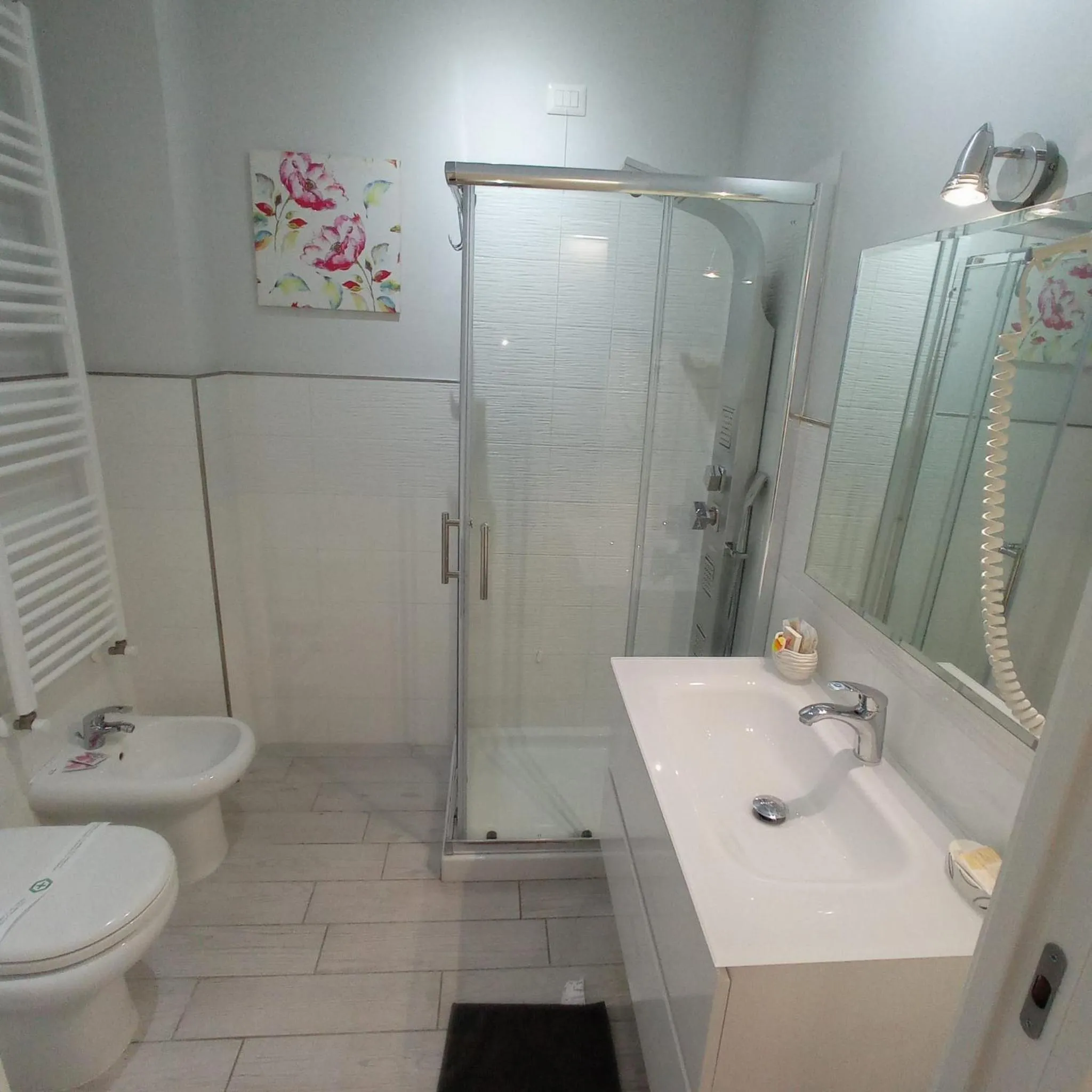 Shower in B&B La Palmetta