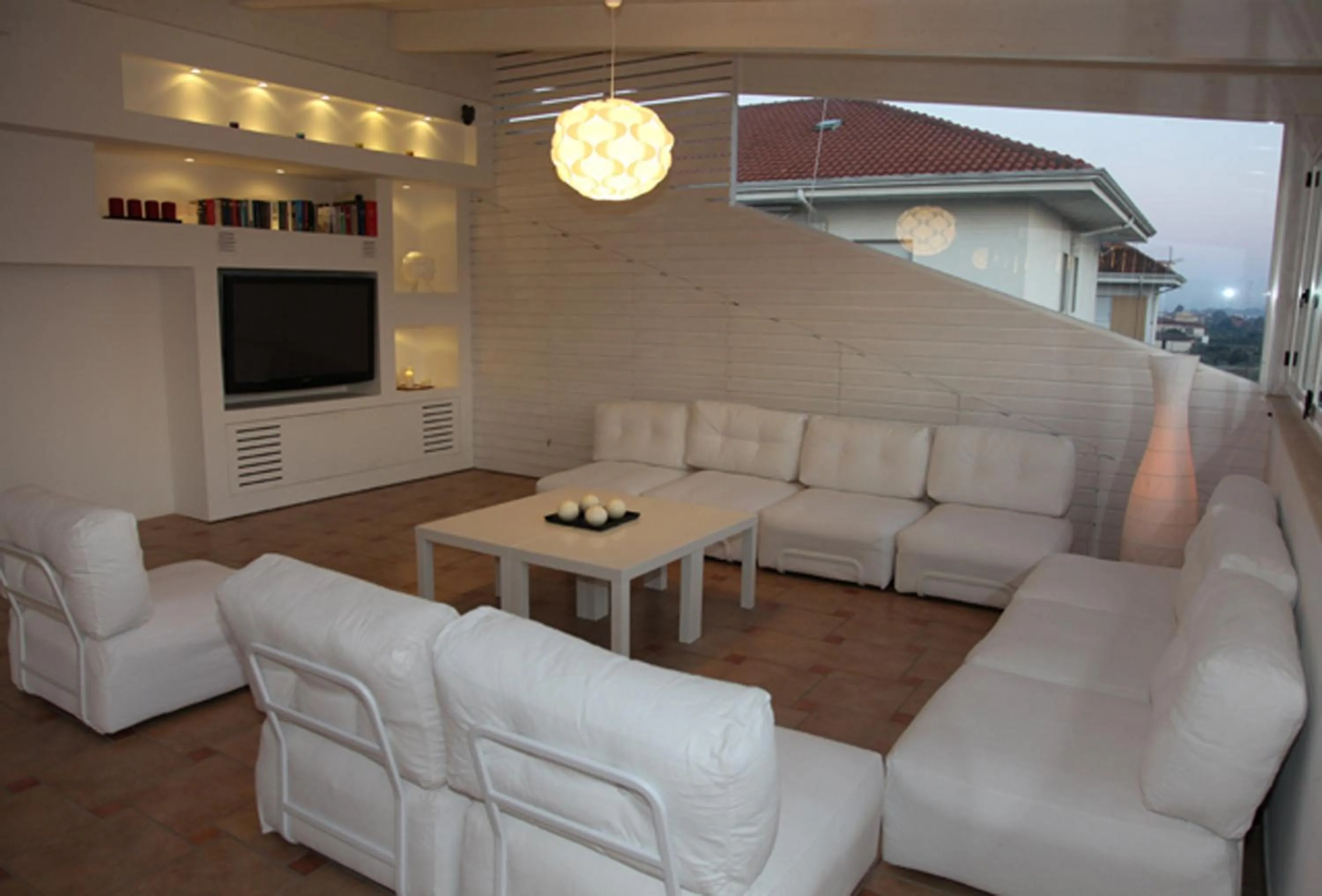 Communal lounge/ TV room in Il Falco e Il Gabbiano