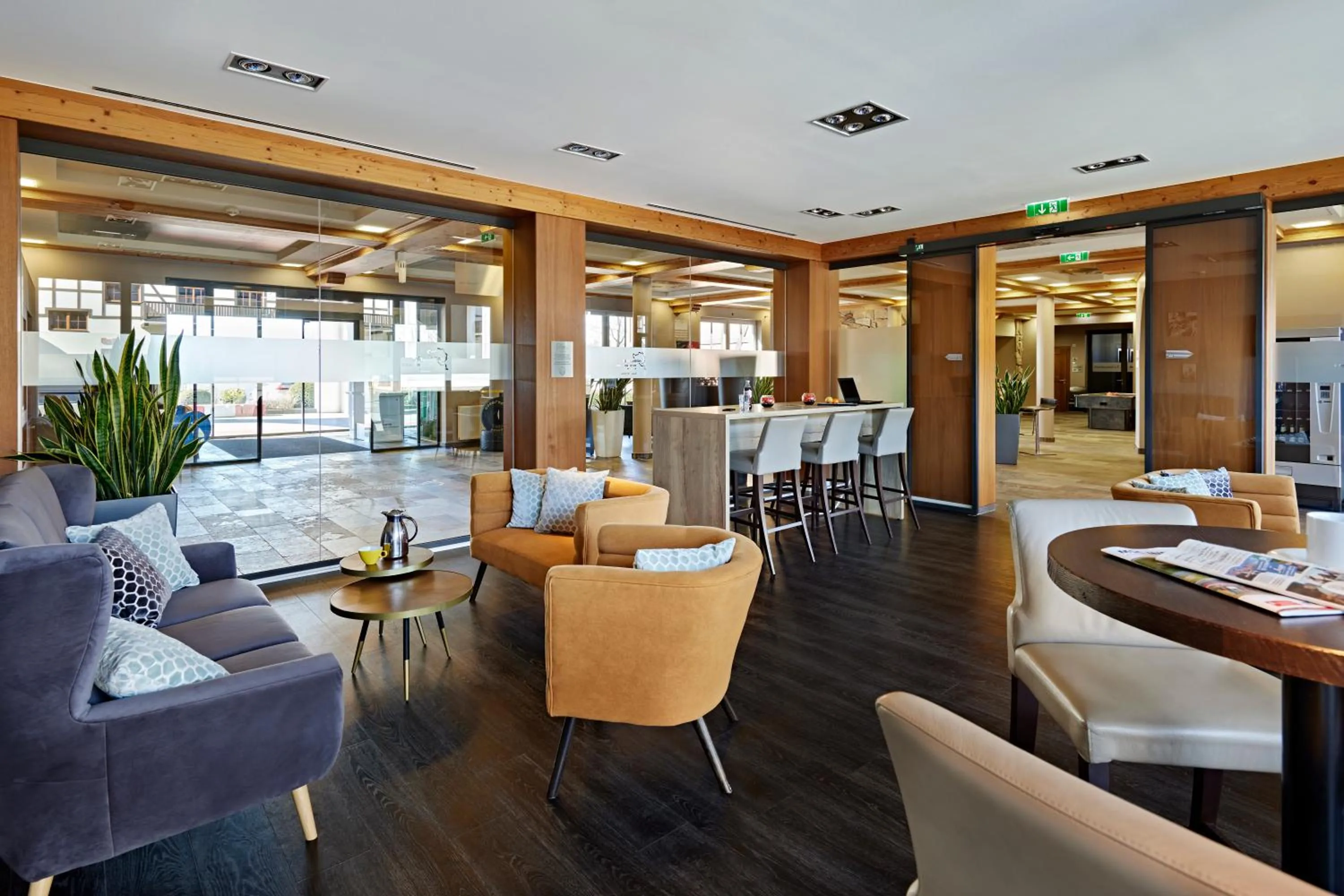 Lobby or reception in Nürburgring Motorsport Hotel