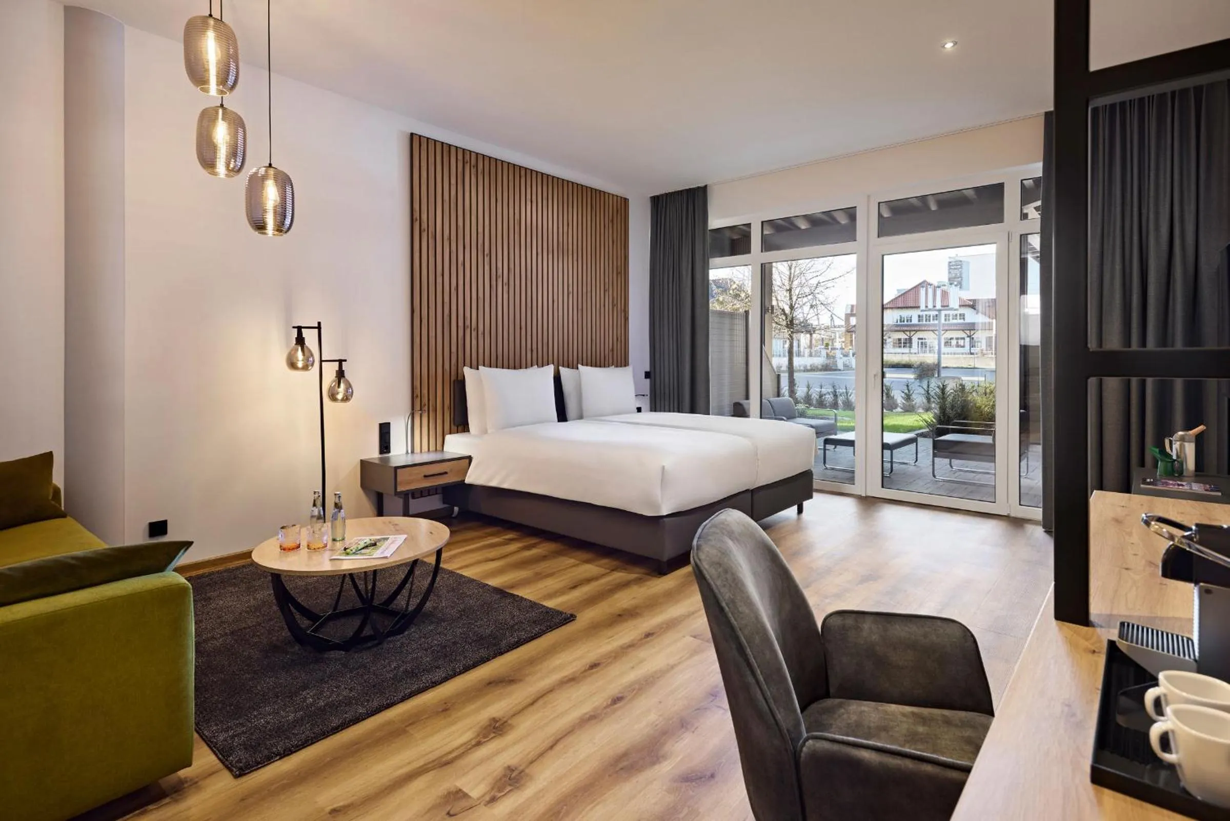 Bed in Nürburgring Motorsport Hotel