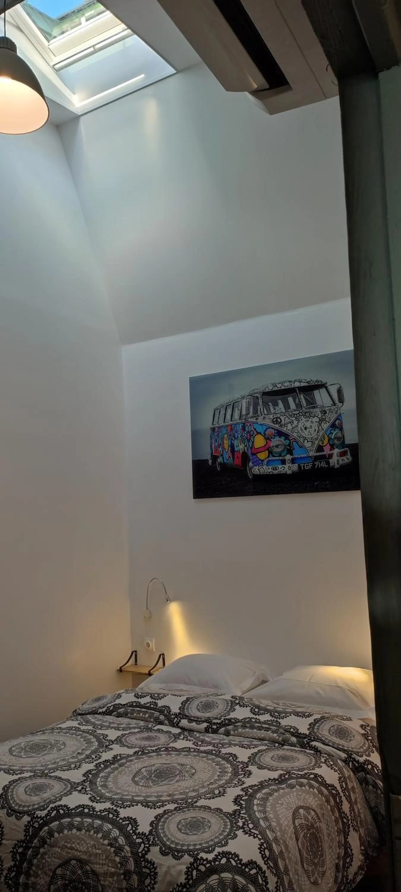 Photo of the whole room, Bed in Mauguio Center Hôtel