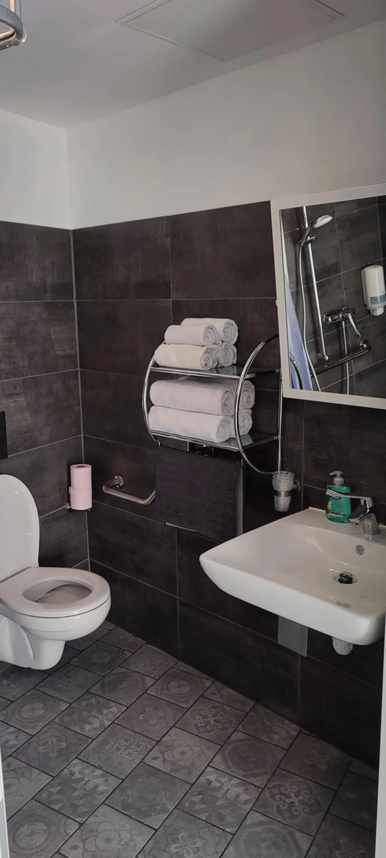 Toilet in Mauguio Center Hôtel