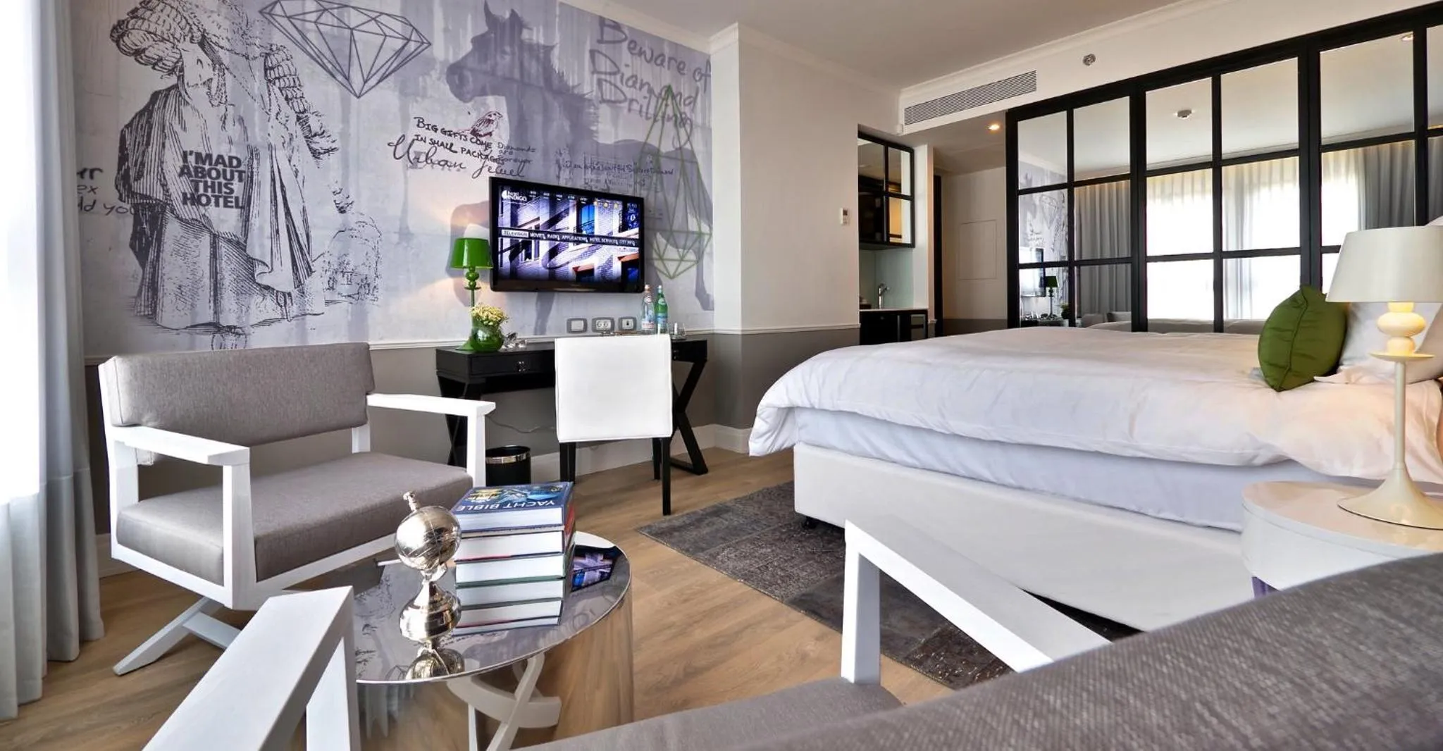 Photo of the whole room, Bed in Hotel Indigo Tel Aviv - Diamond District by IHG