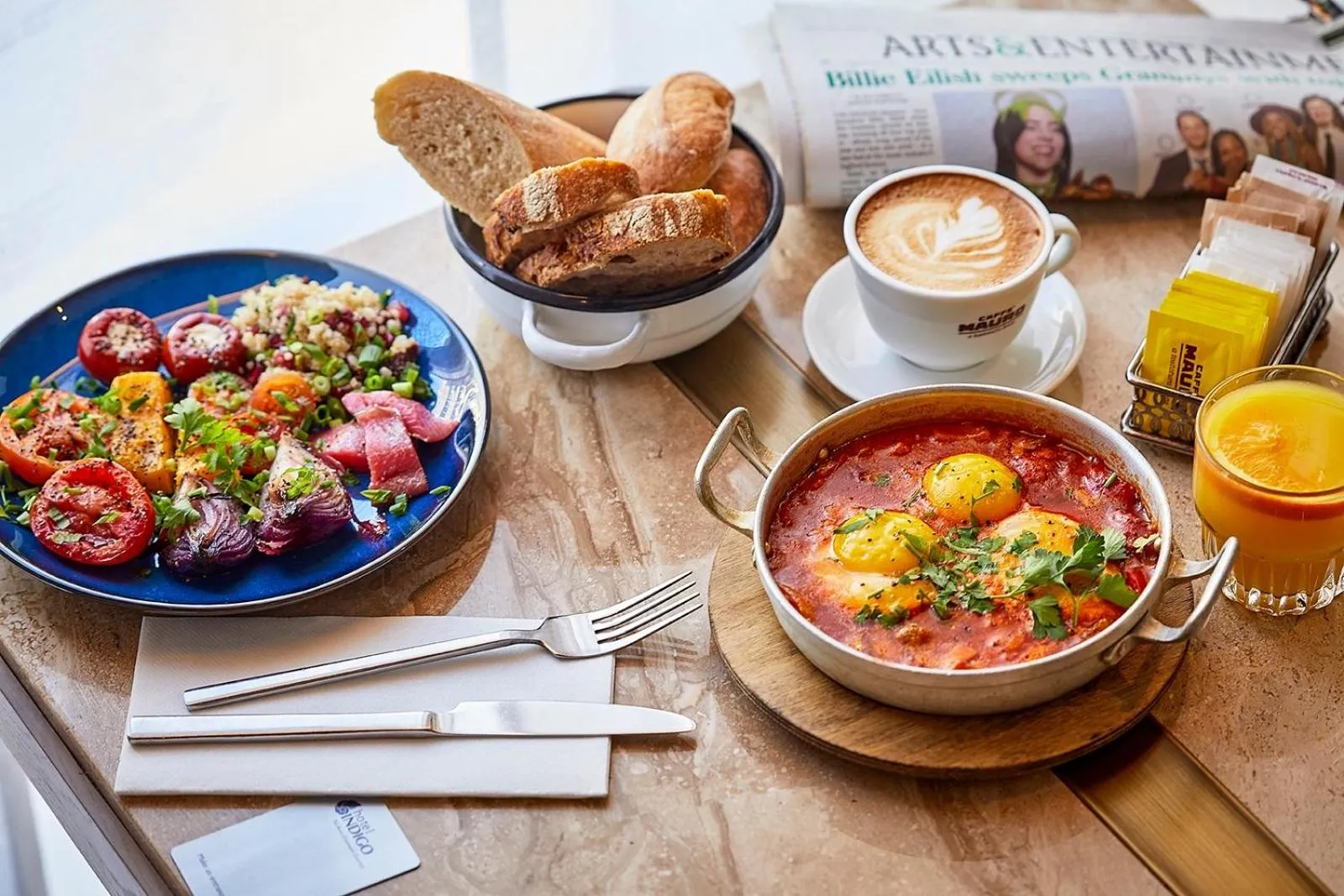 Food and drinks in Hotel Indigo Tel Aviv - Diamond District by IHG