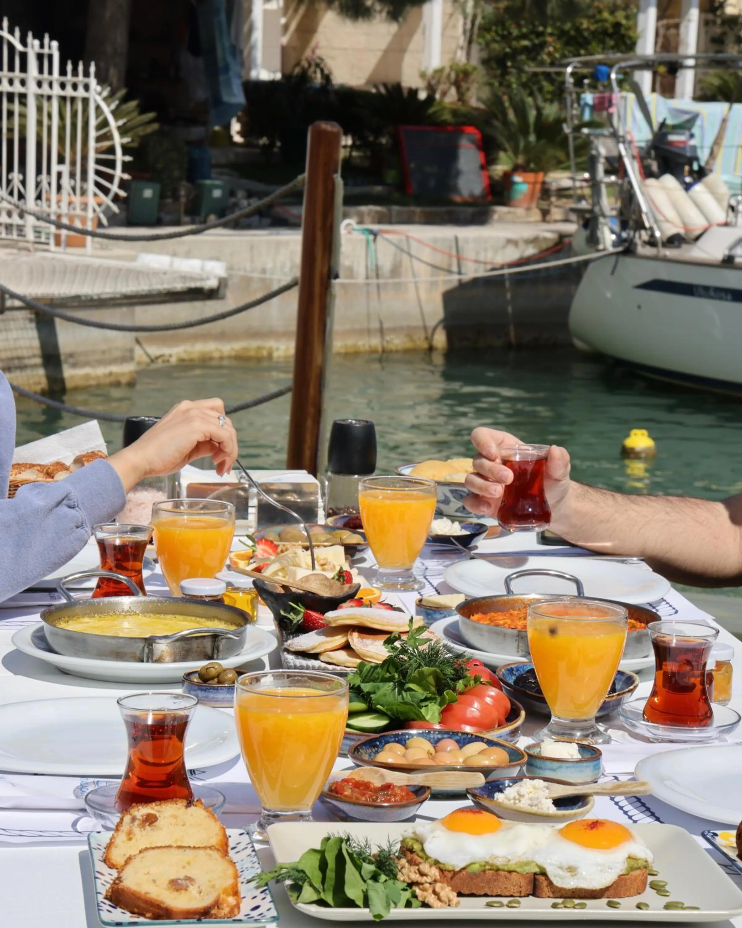 Breakfast in Port Alacati Hotel