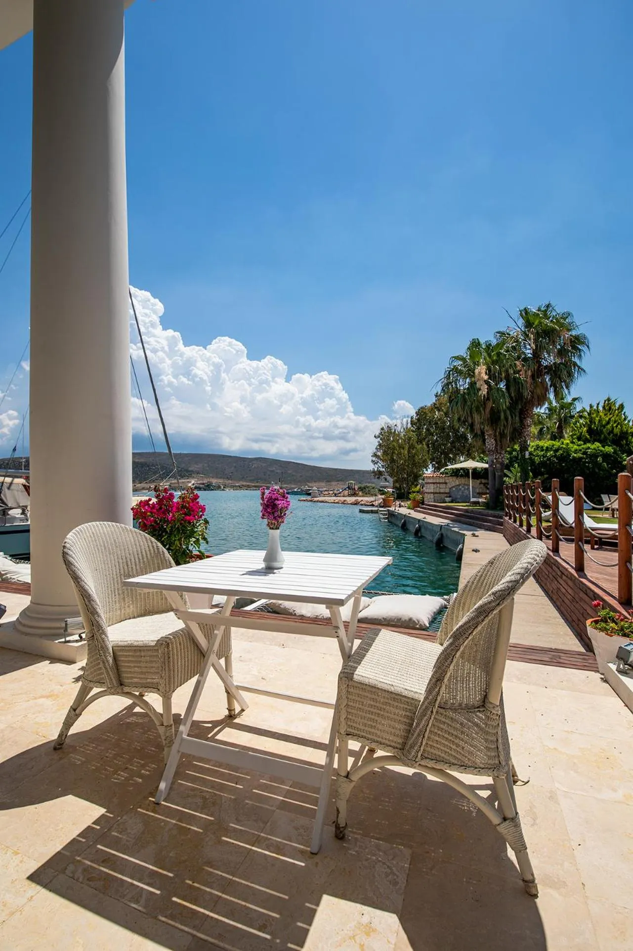 Balcony/Terrace in Port Alacati Hotel