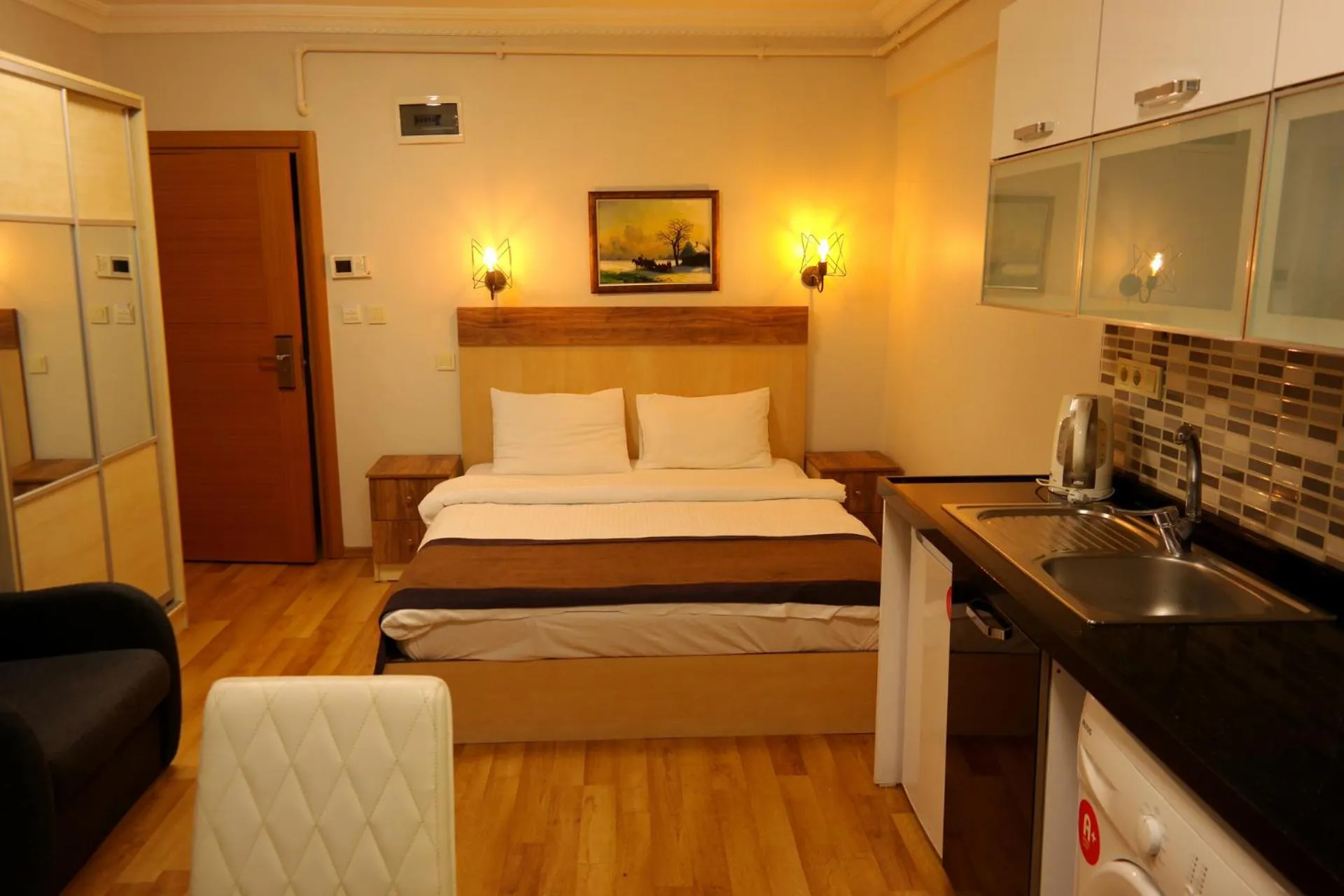 Bed in Sheriff Residence