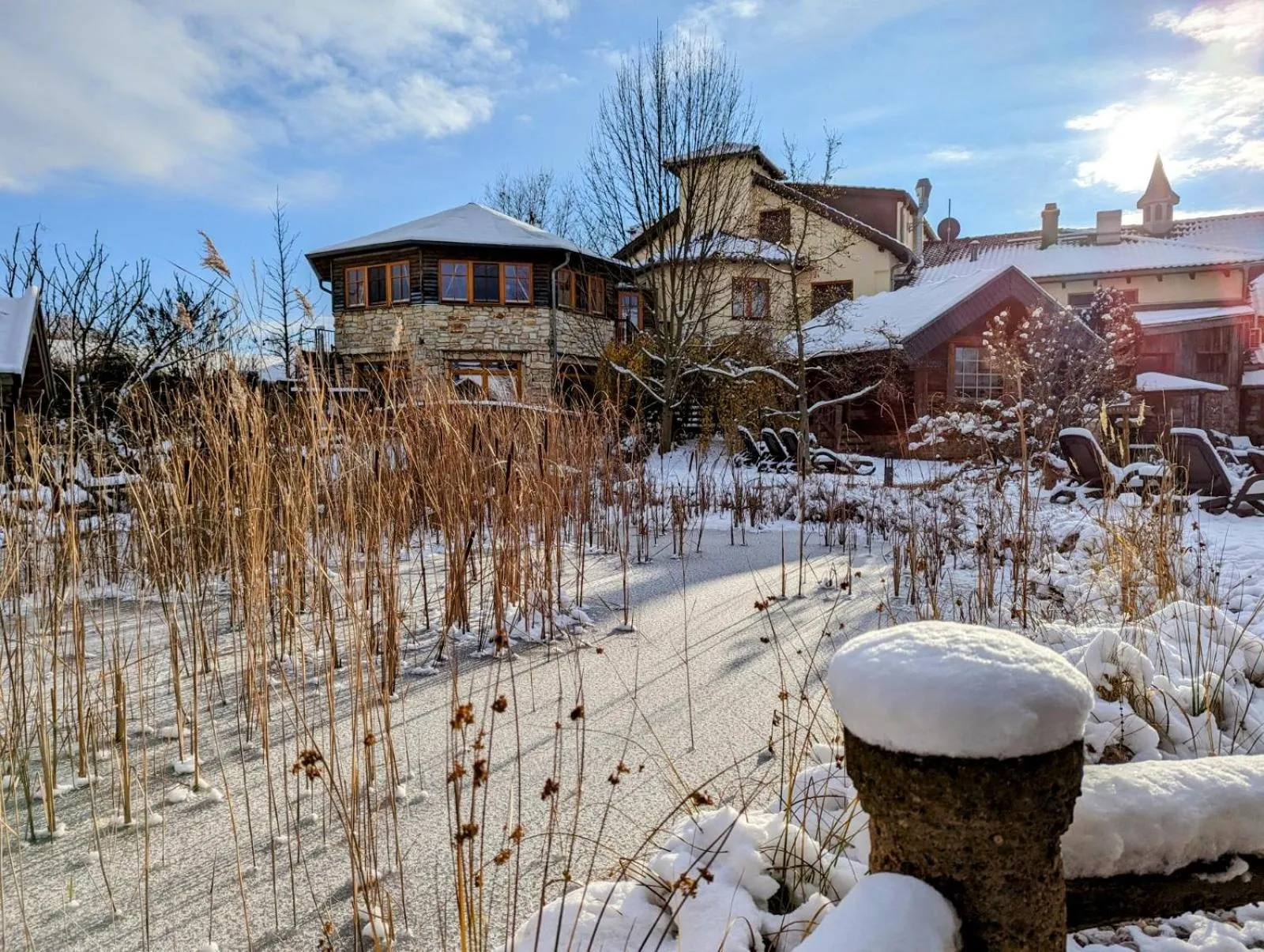 Winter in Wellnesshotel Seeschlößchen - Privat- Spa & Naturresort