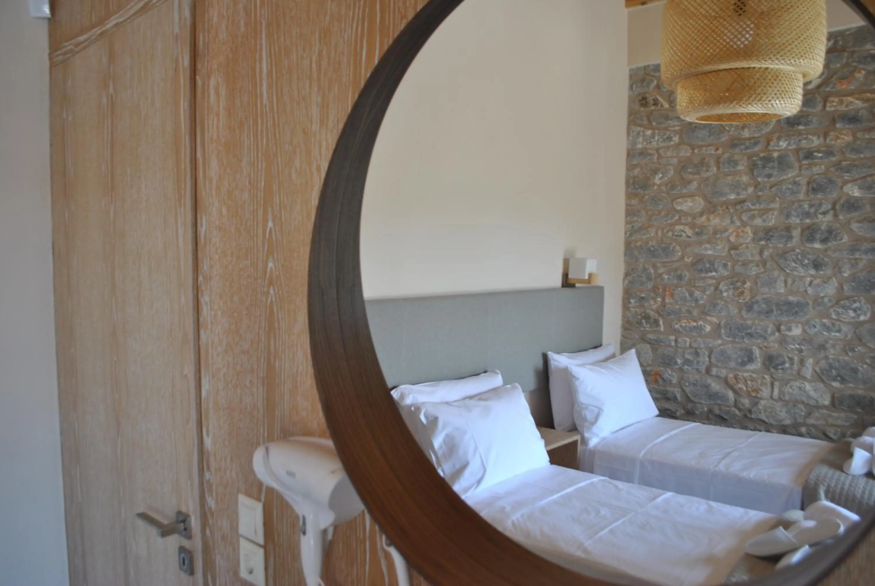 Bed in Petras Gi - Stone Houses