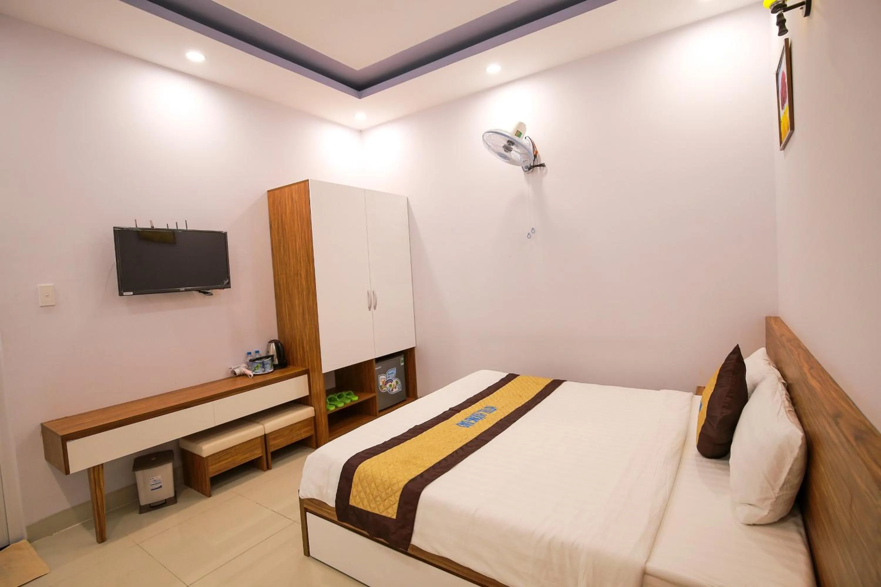 Bed in Hotel Hương Đào