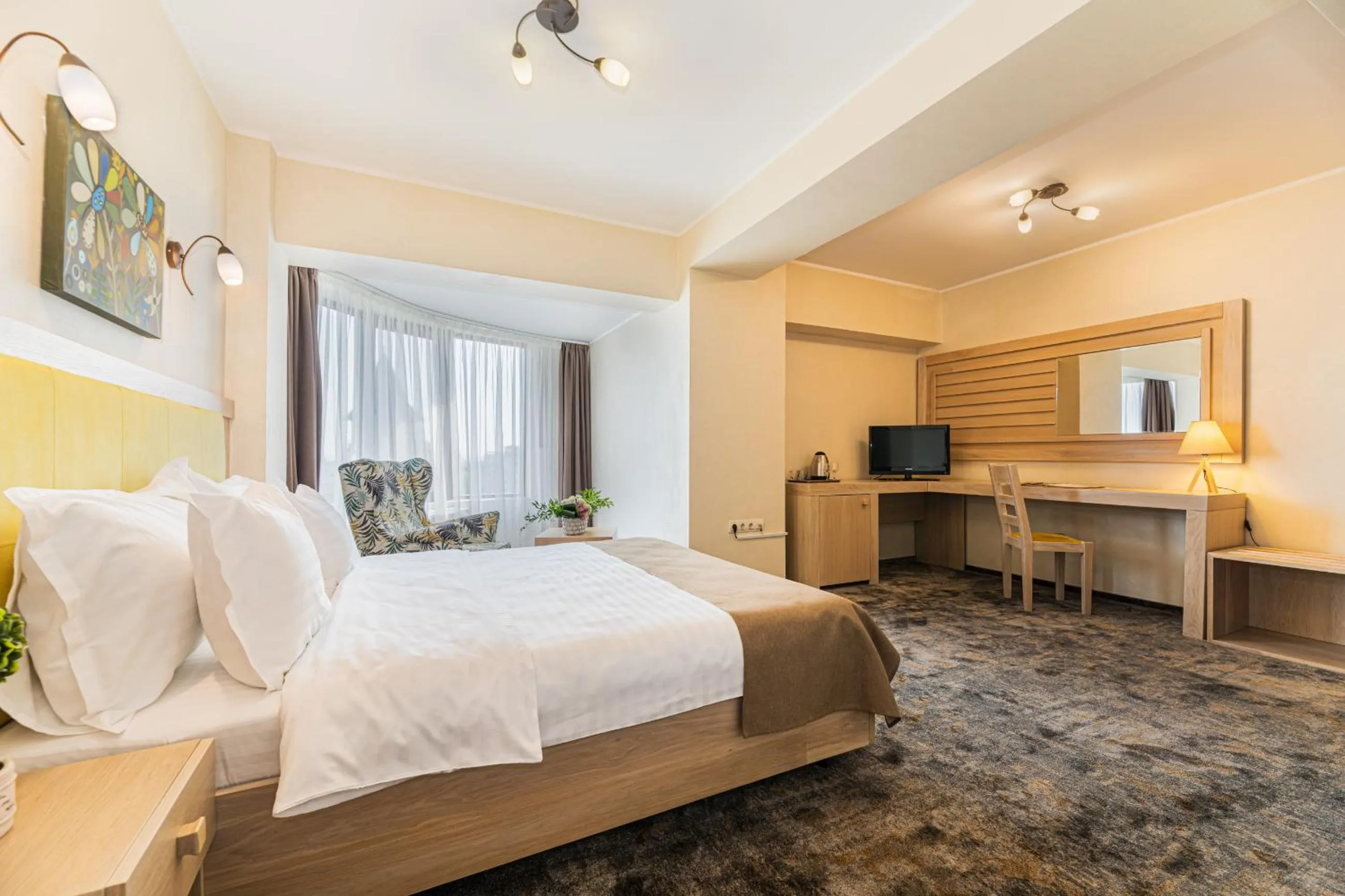 Bed in Faleza Hotel by Vega