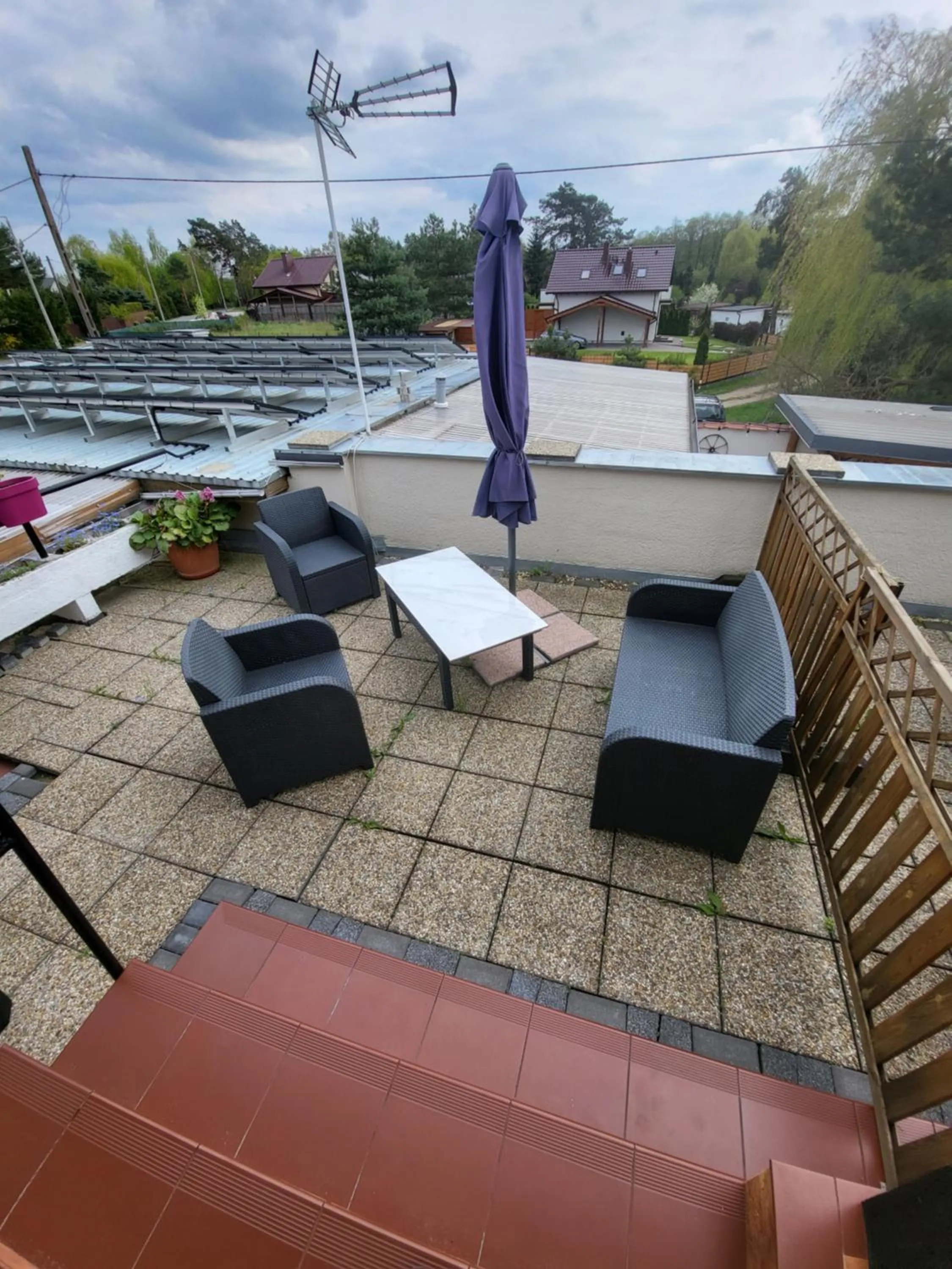 Balcony/Terrace in Willa Rudnik