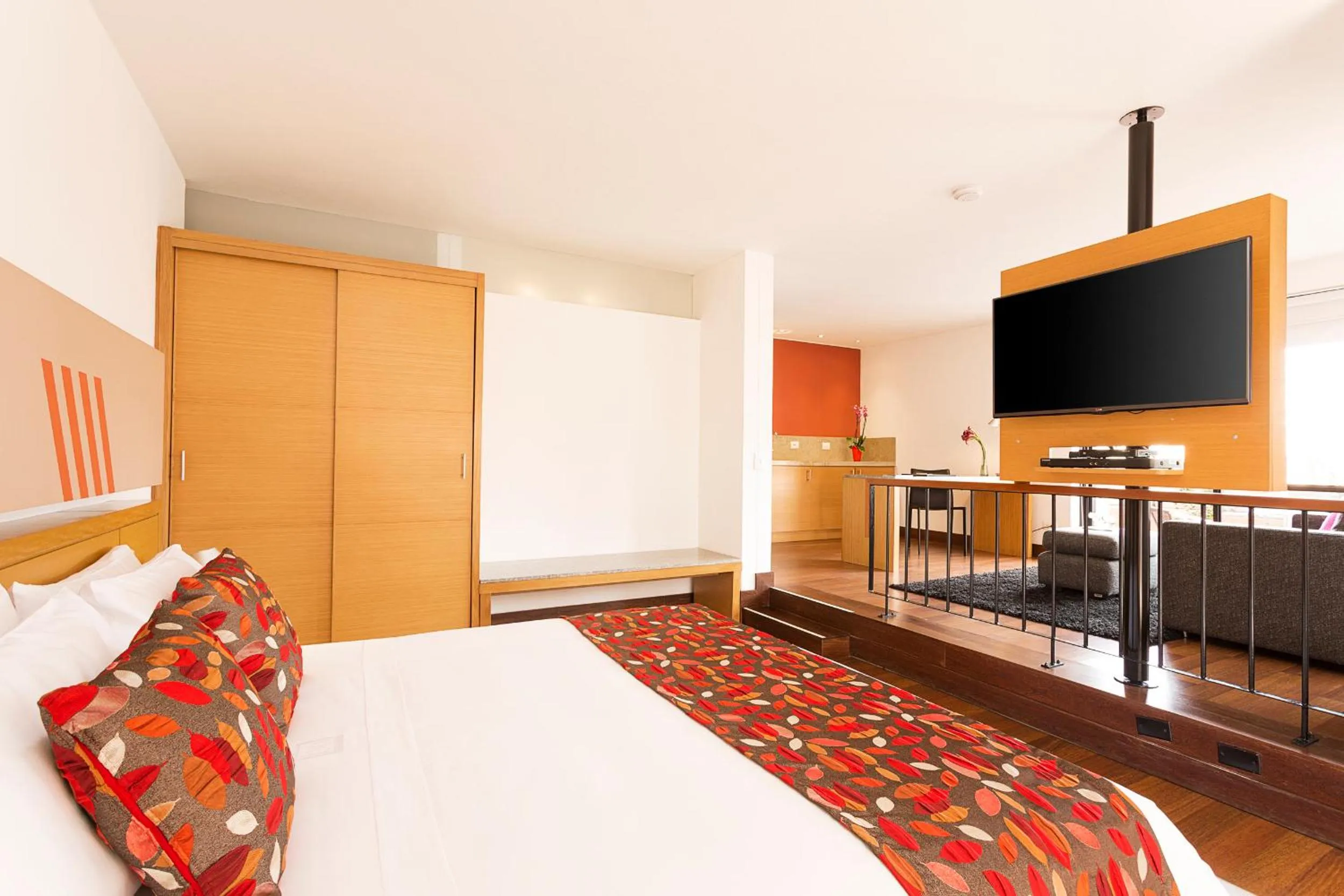 Bedroom, Bed in Hotel bh La Quinta