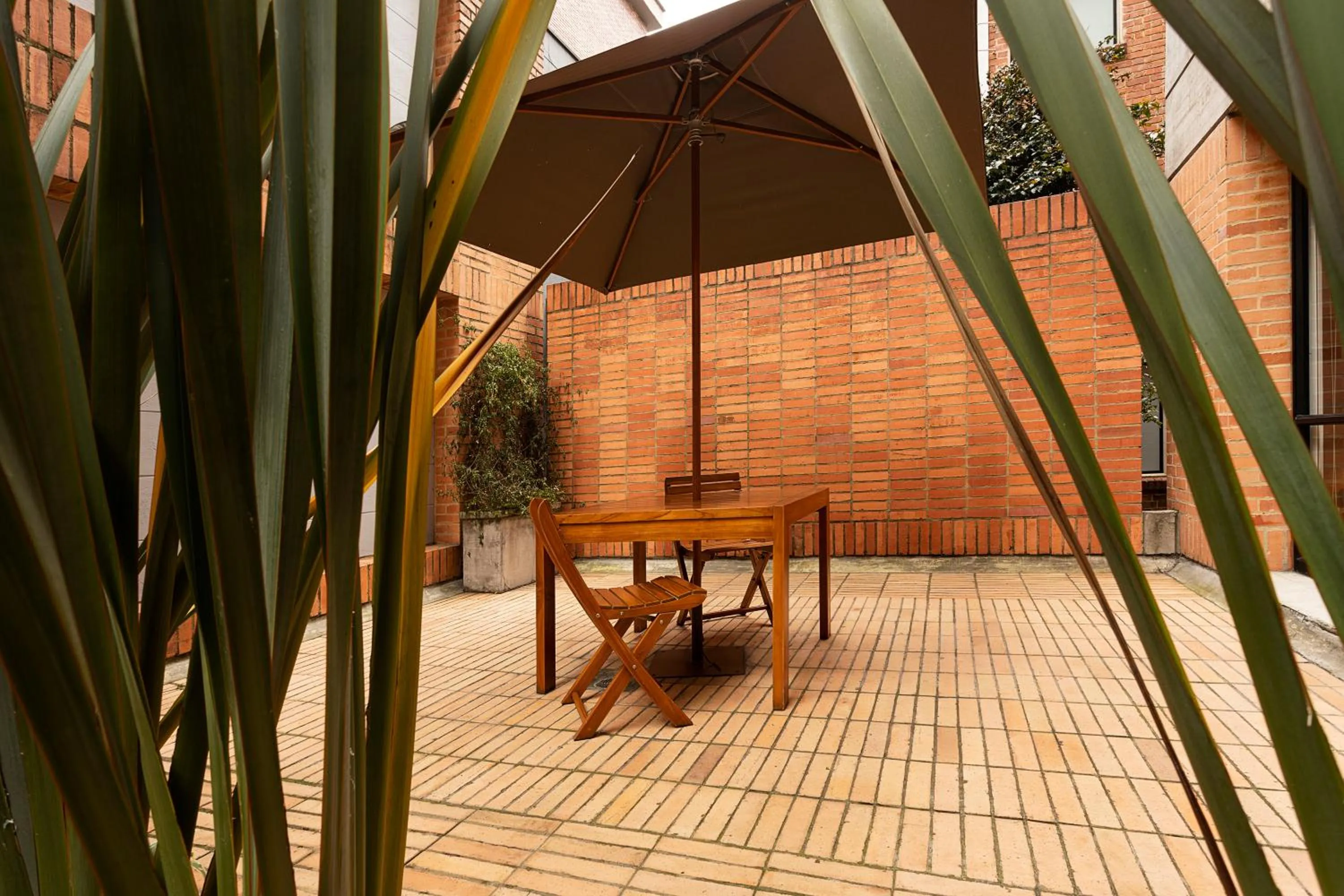 Balcony/Terrace in Hotel bh La Quinta