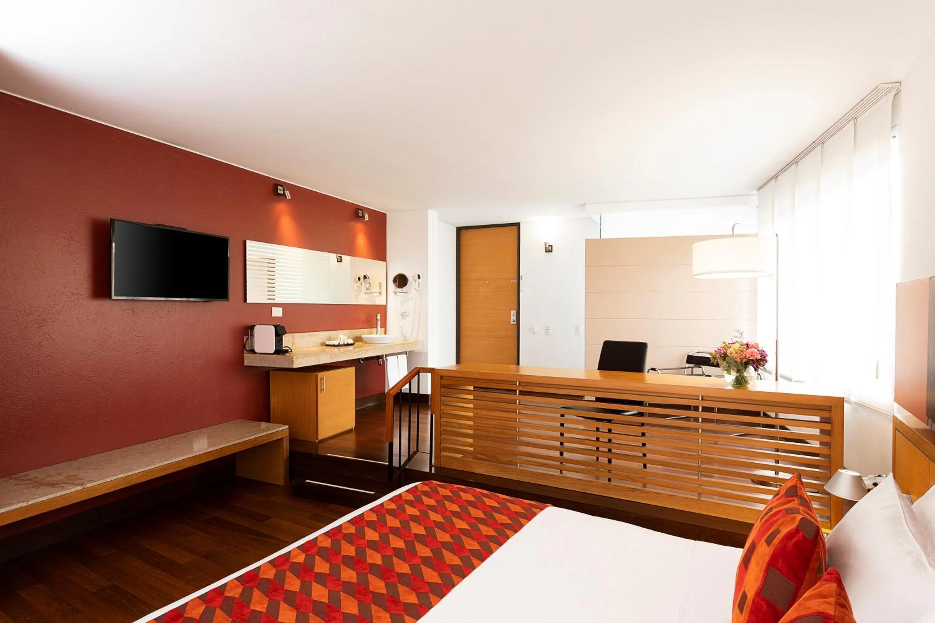 Decorative detail, Bed in Hotel bh La Quinta