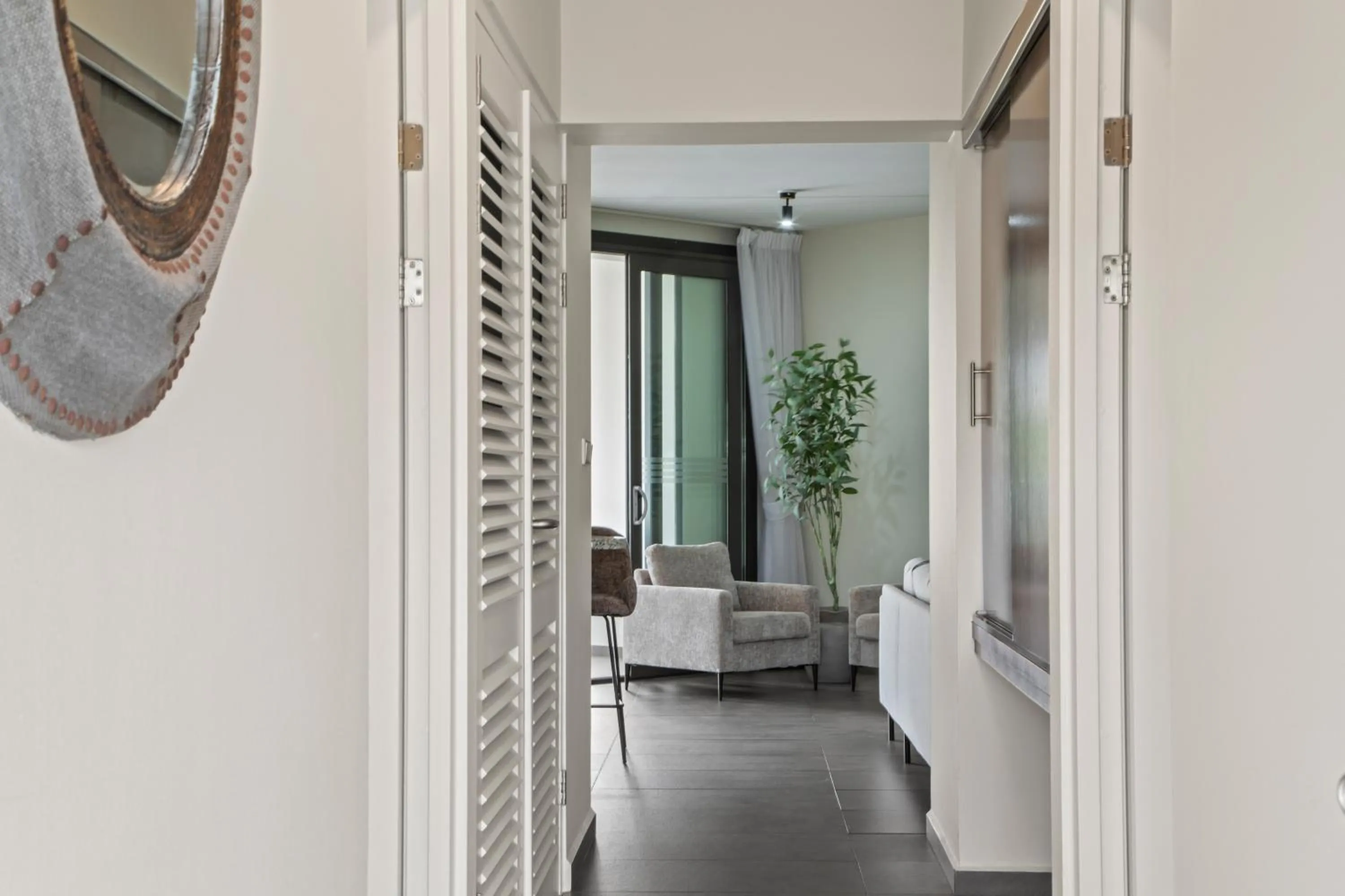 Living room in The Beach House