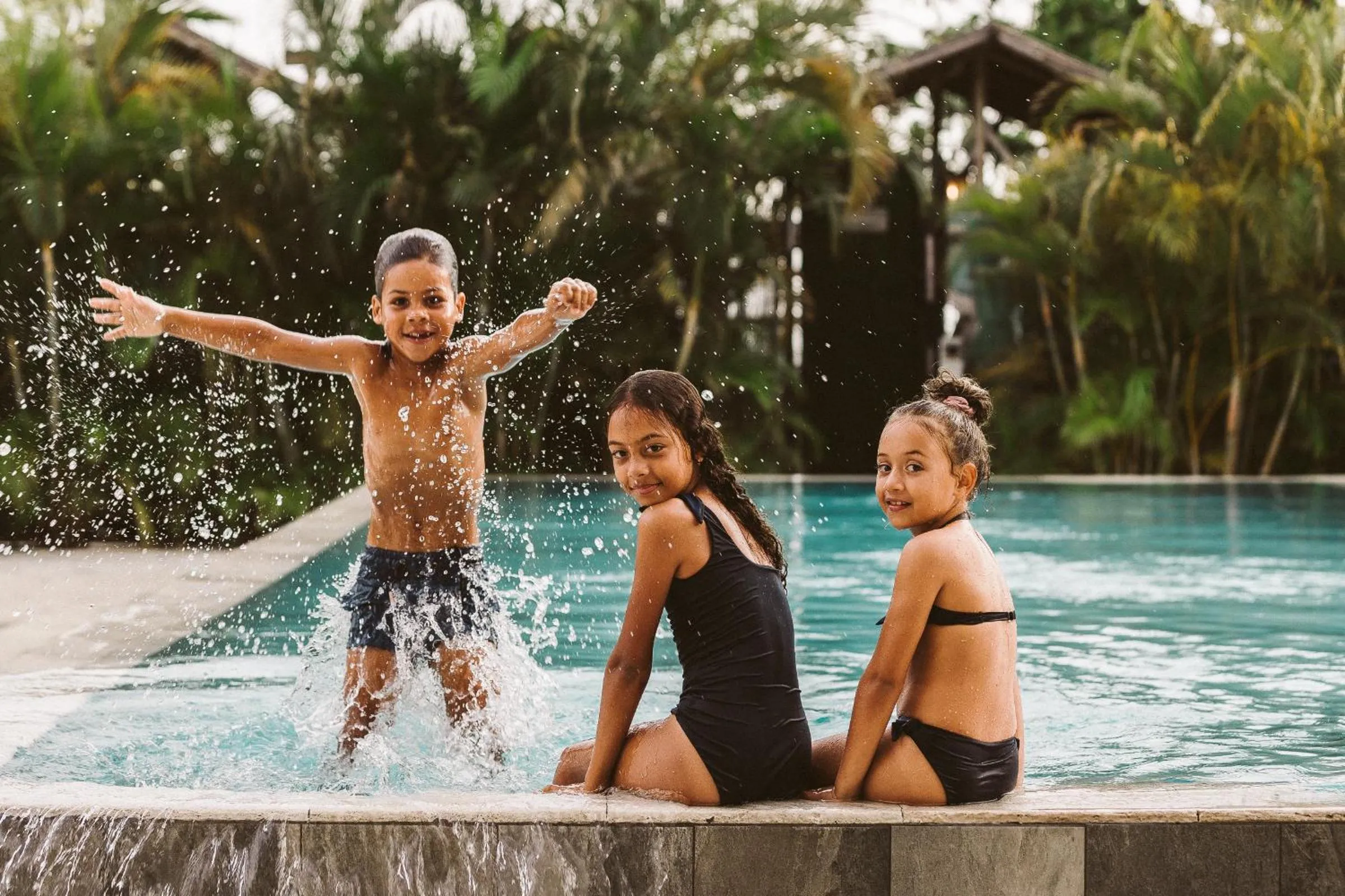 Swimming pool in The Beach House