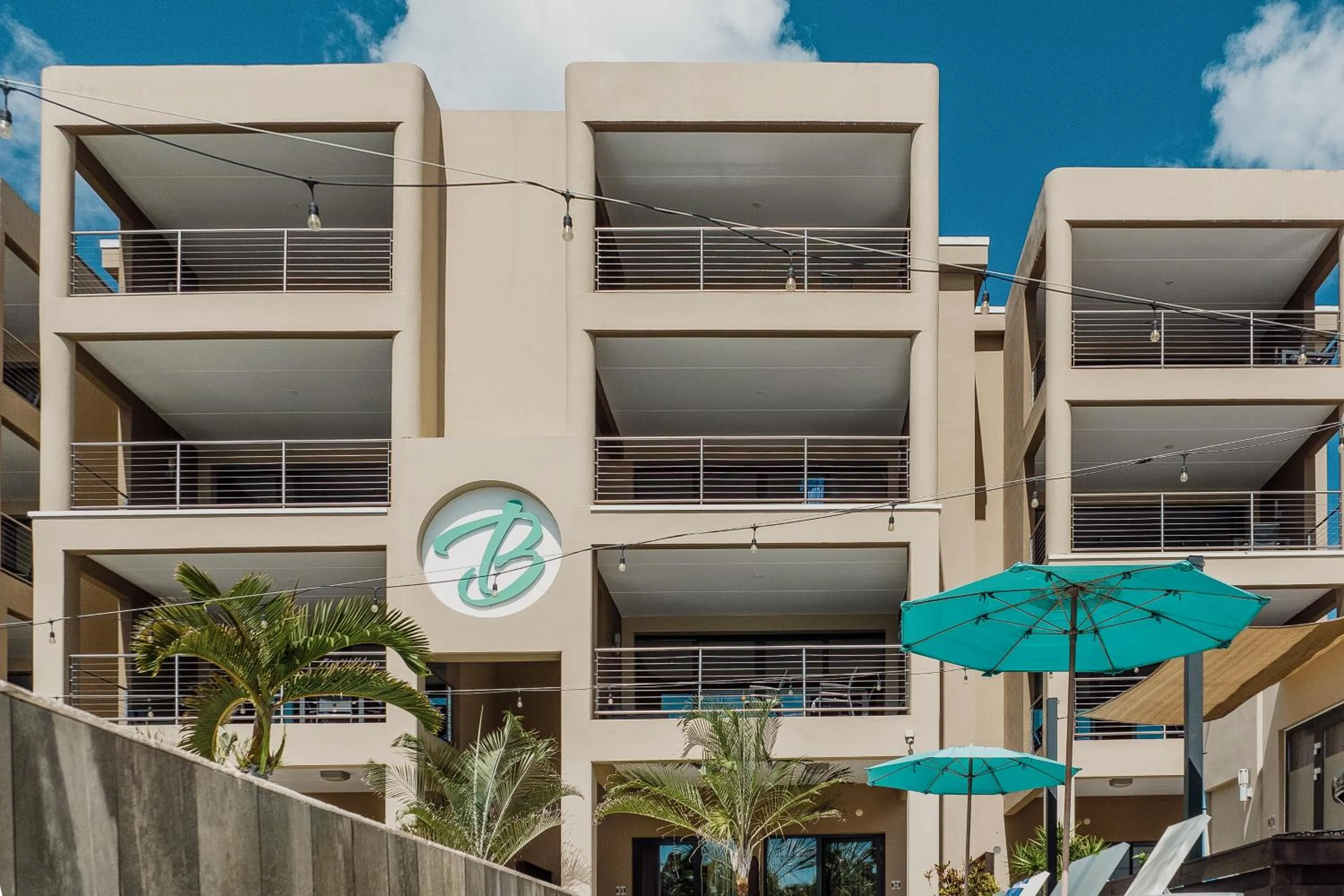 Swimming pool in The Beach House