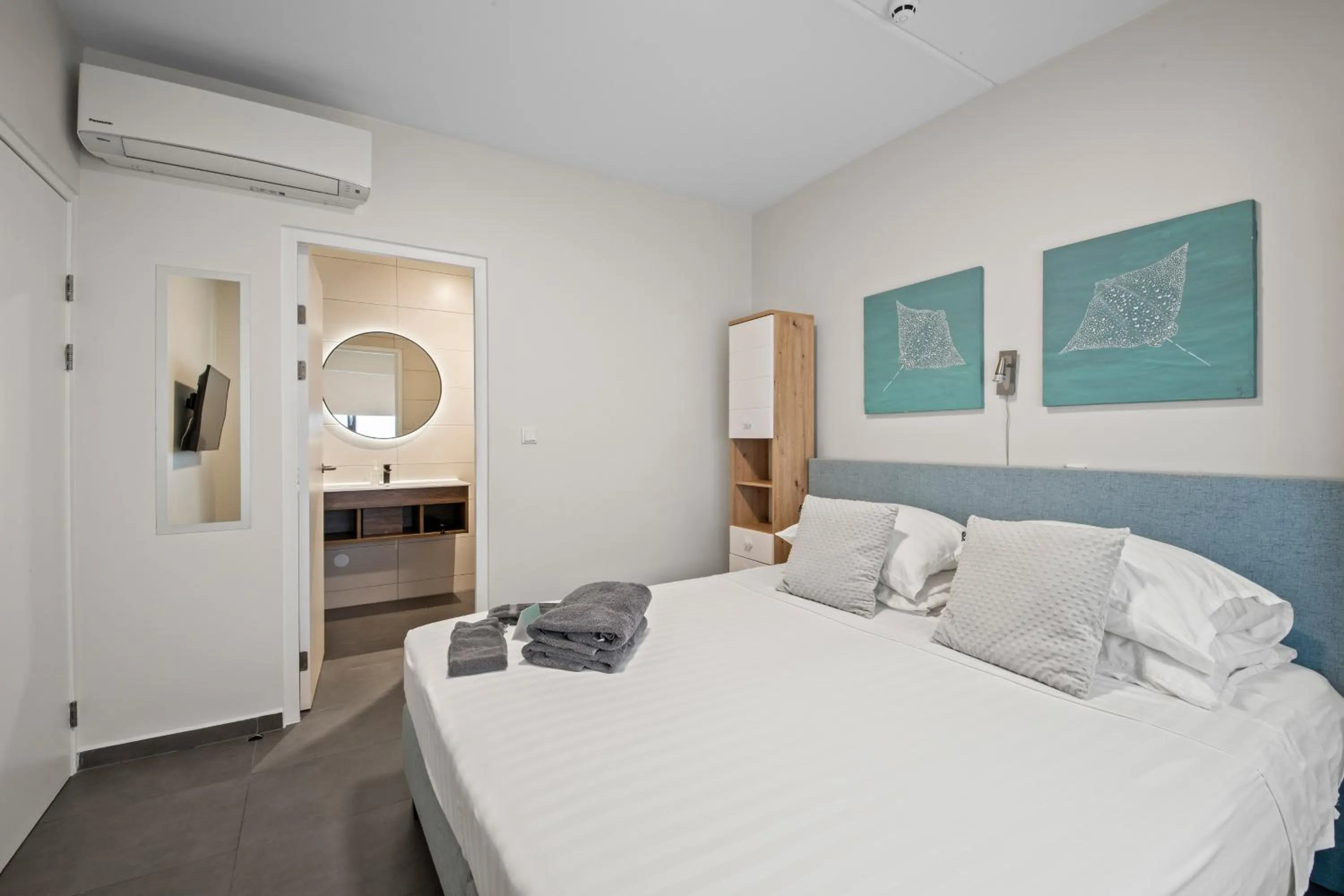 Bed in The Beach House