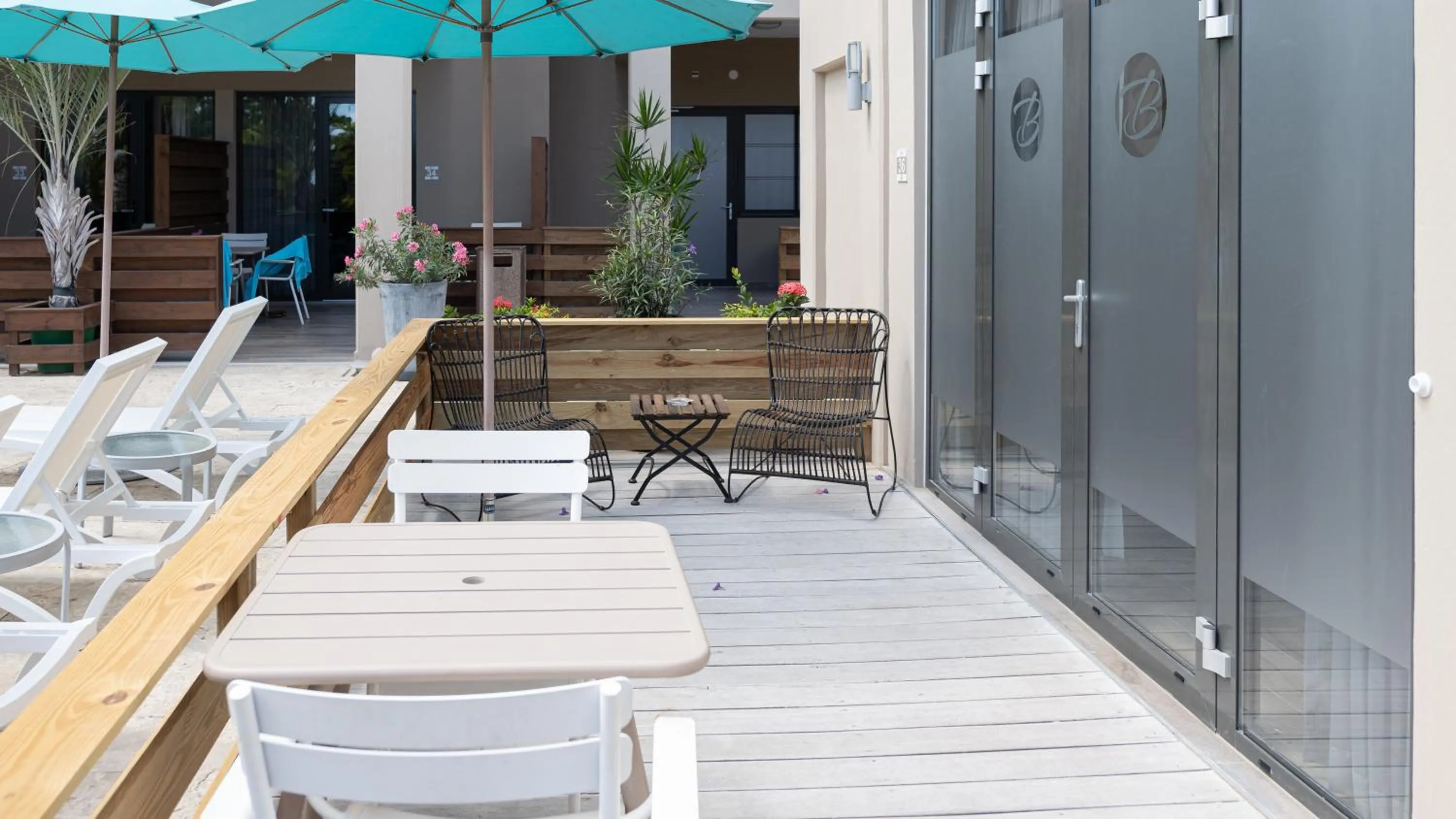 Patio in The Beach House