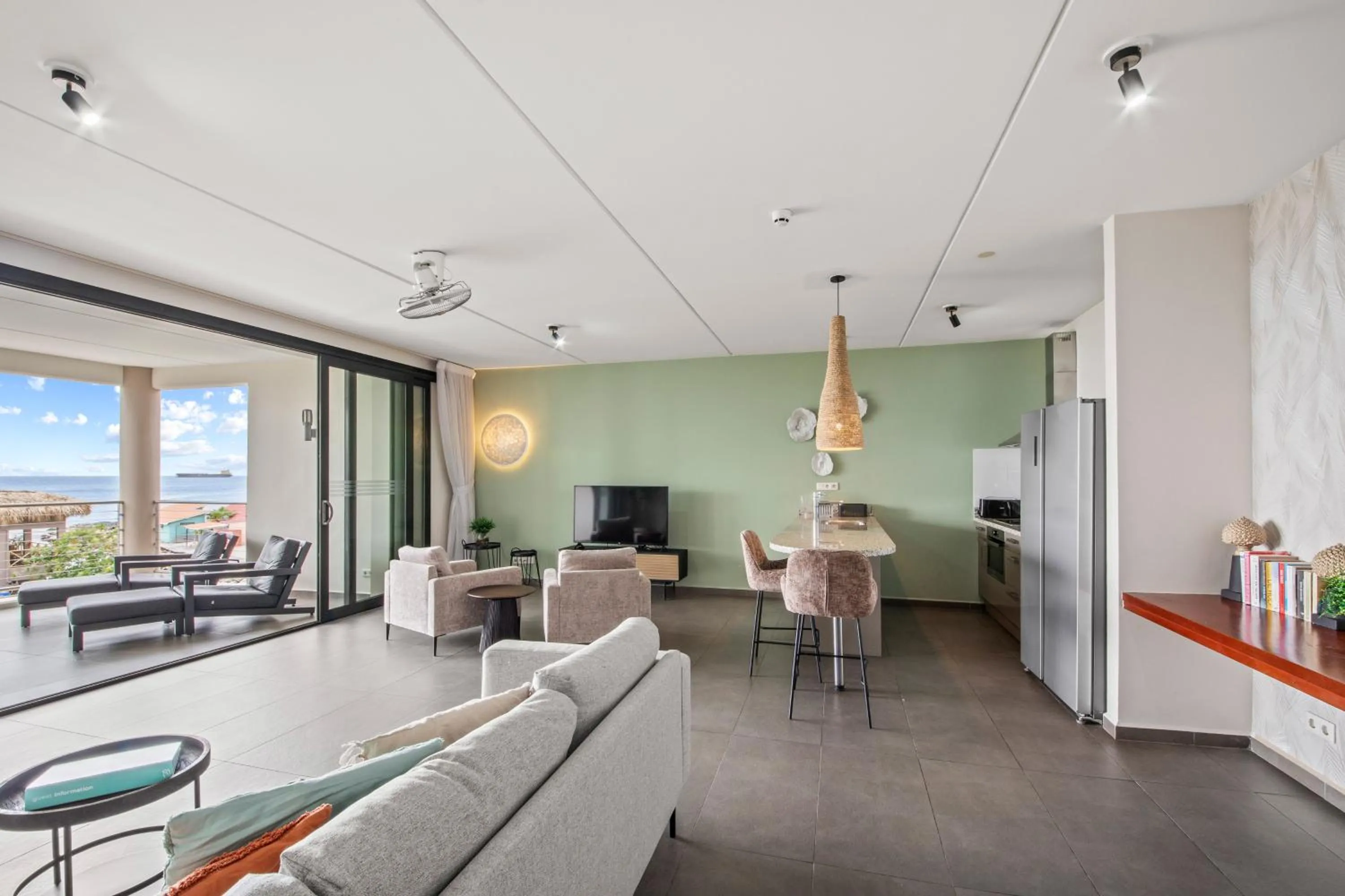 Kitchen or kitchenette in The Beach House