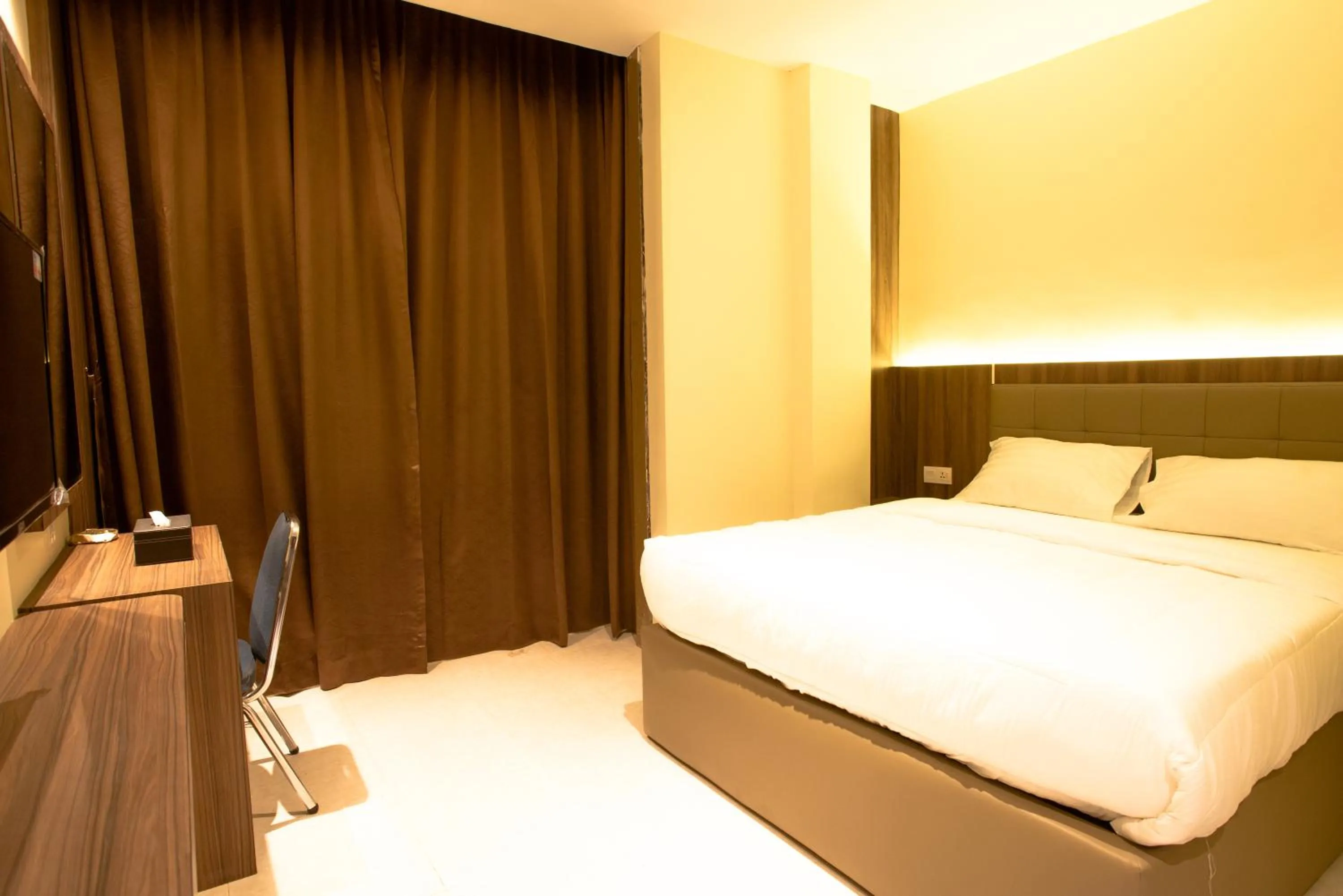 Bed in AK Hotel Nagoya Hill