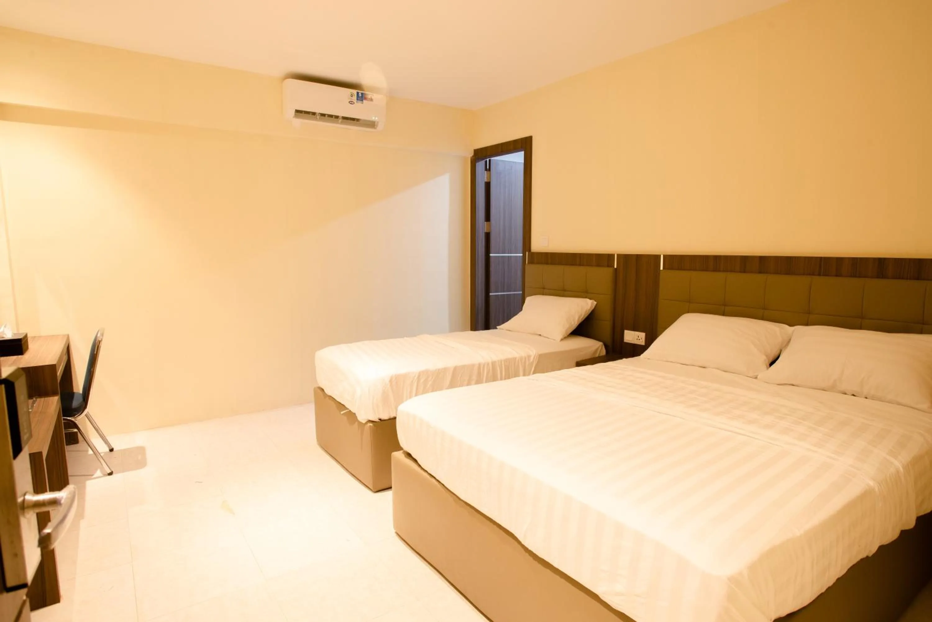 Bed in AK Hotel Nagoya Hill