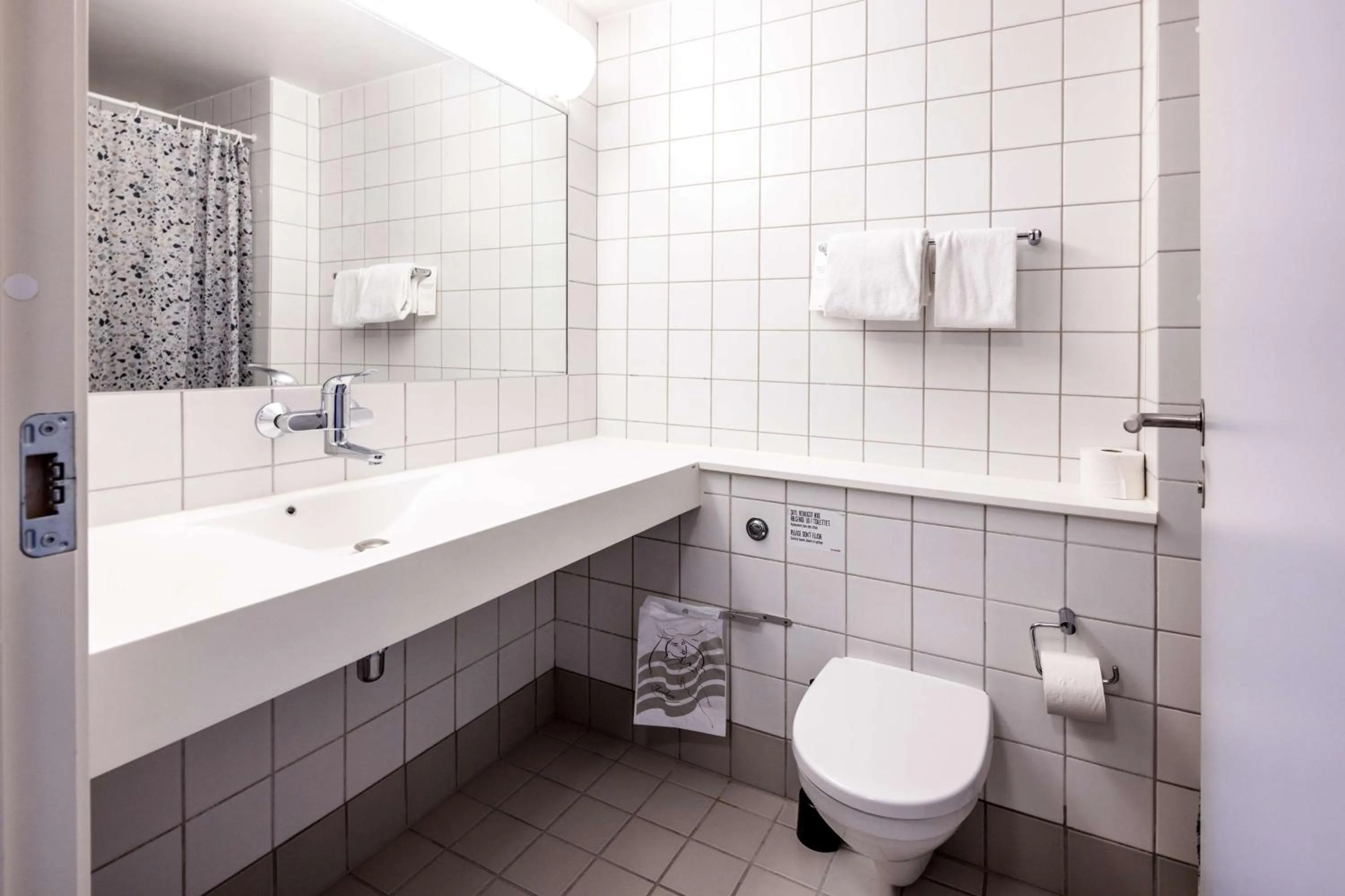 Bathroom in Scandic Aarhus Vest