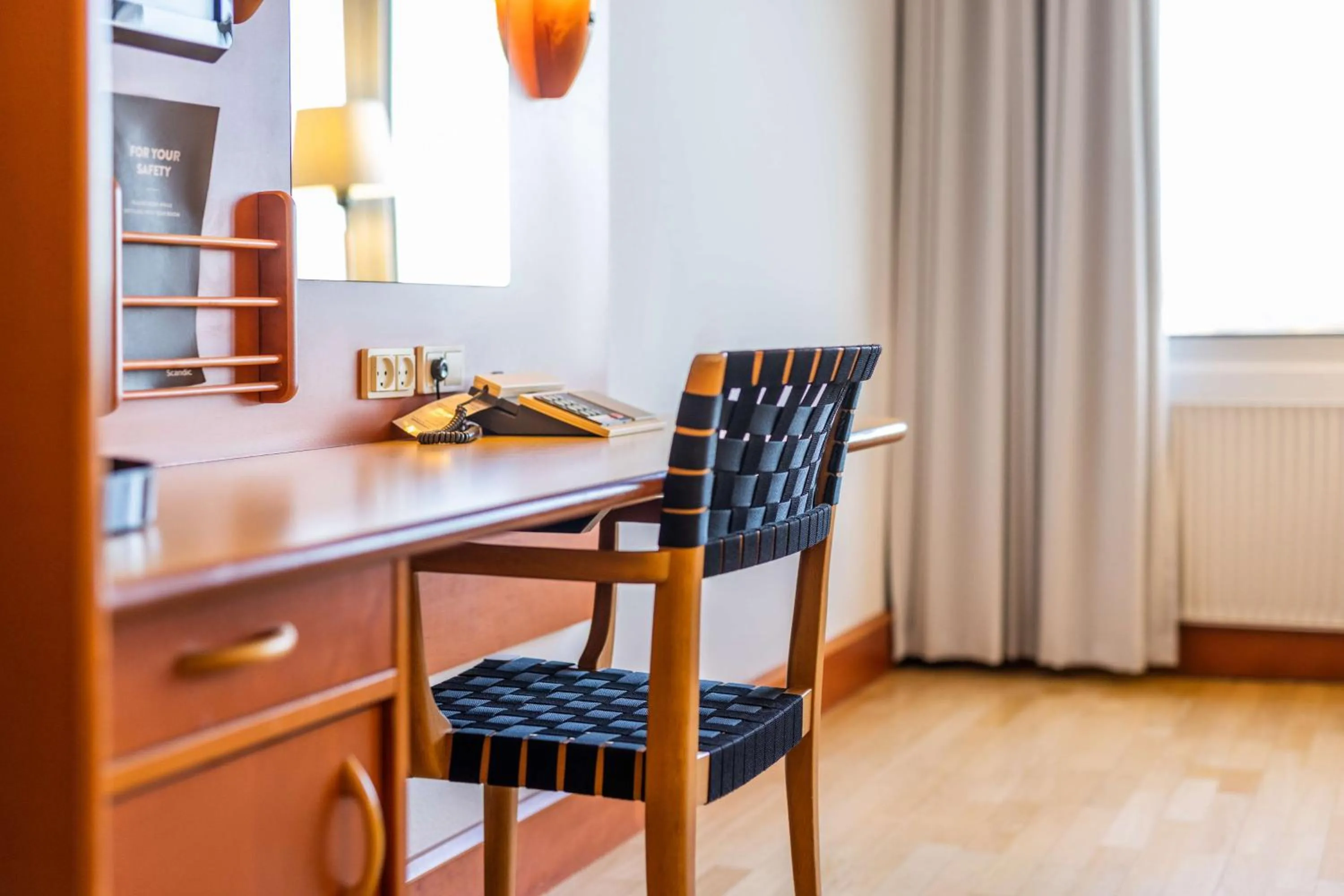 Bedroom in Scandic Aarhus Vest